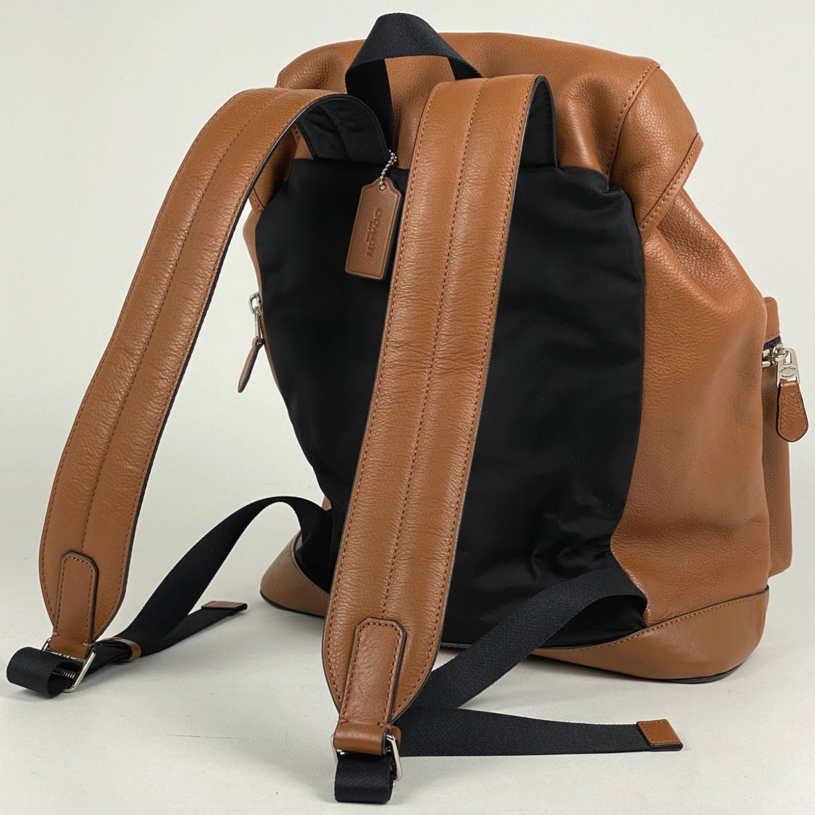 Leather Coach Backpack - 2