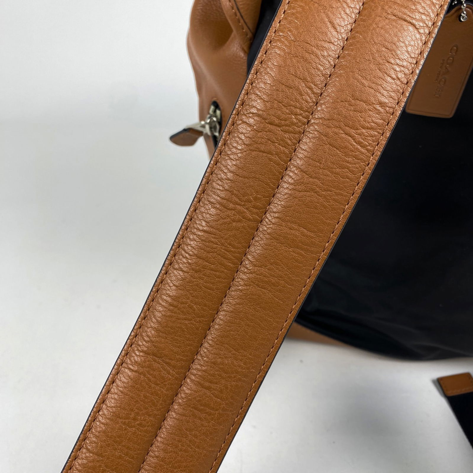 Leather Coach Backpack - 7