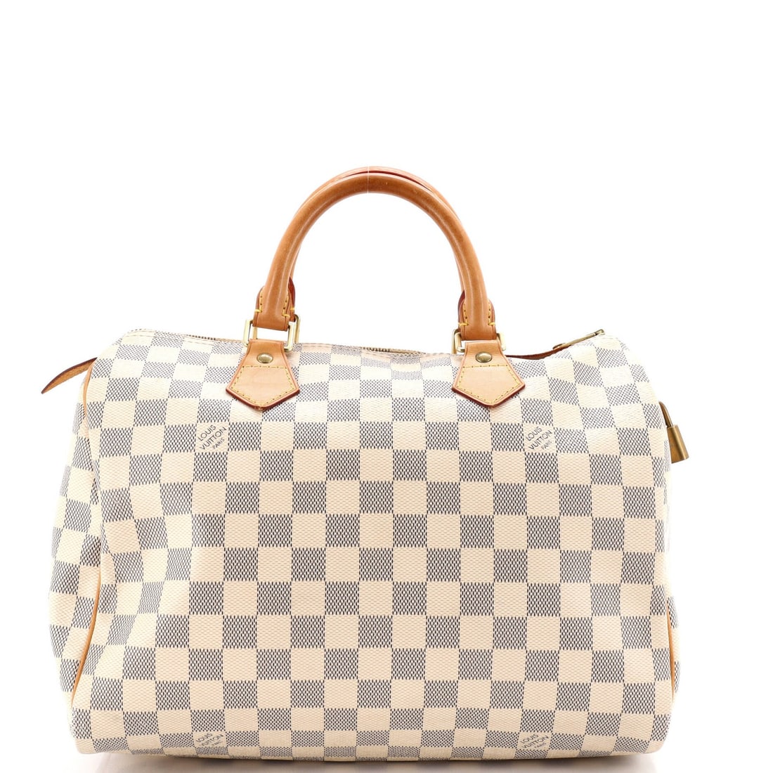 30 Louis Vuitton Speedy Handbag Damier: 30 Louis Vuitton Speedy Handbag Damier This listing features 30 Louis Vuitton Speedy Handbag Damier. Item specifics are provided below. Item Specifics: Brand: Louis Vuitton Exterior Material: Canvas C