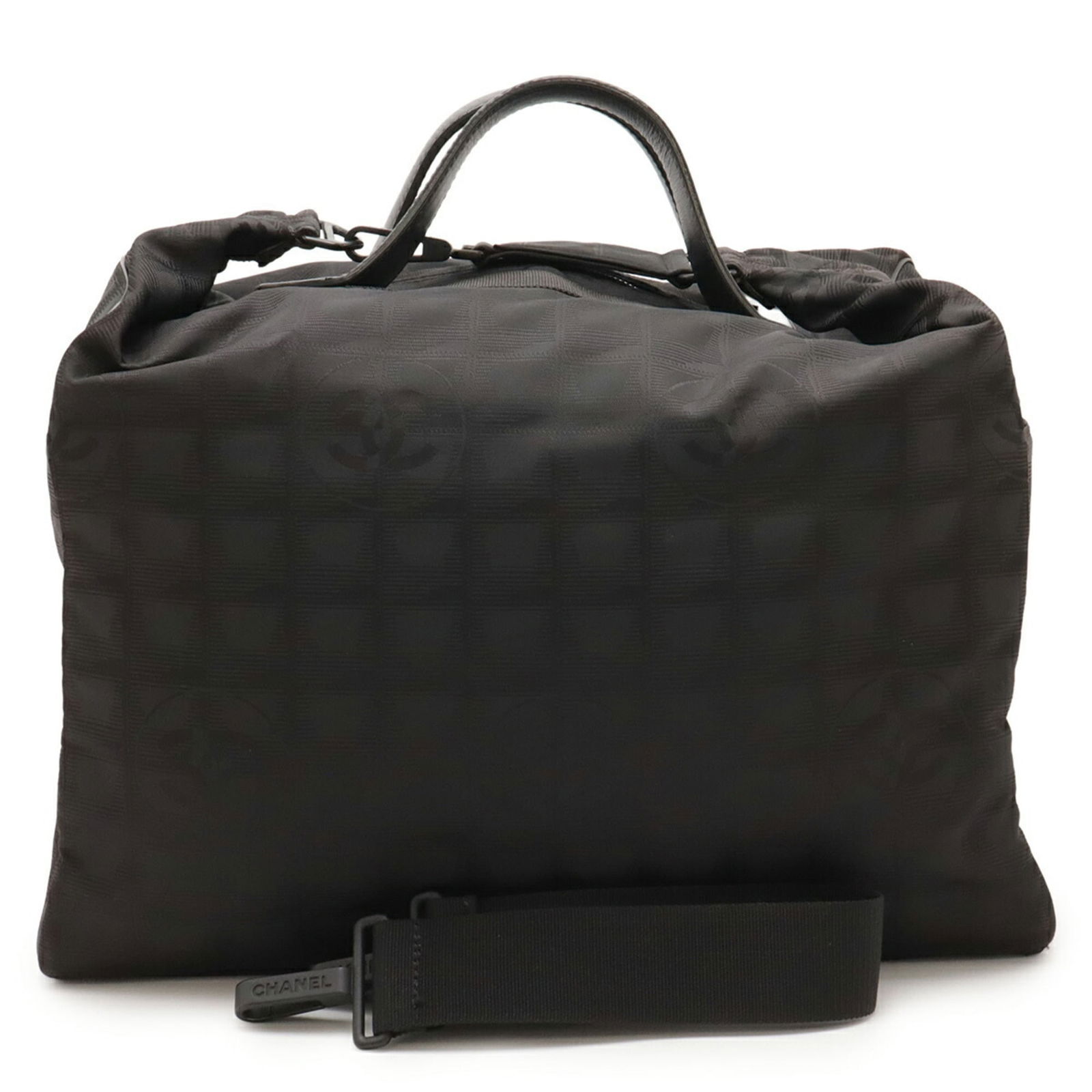 Leather - Chanel Boston Bag Jacquard: Leather - Chanel Boston Bag Jacquard This listing features Leather - Chanel Boston Bag Jacquard. Item specifics are provided below. Item Specifics: Brand: Chanel Type: Boston Bag Material: Jacquard ,