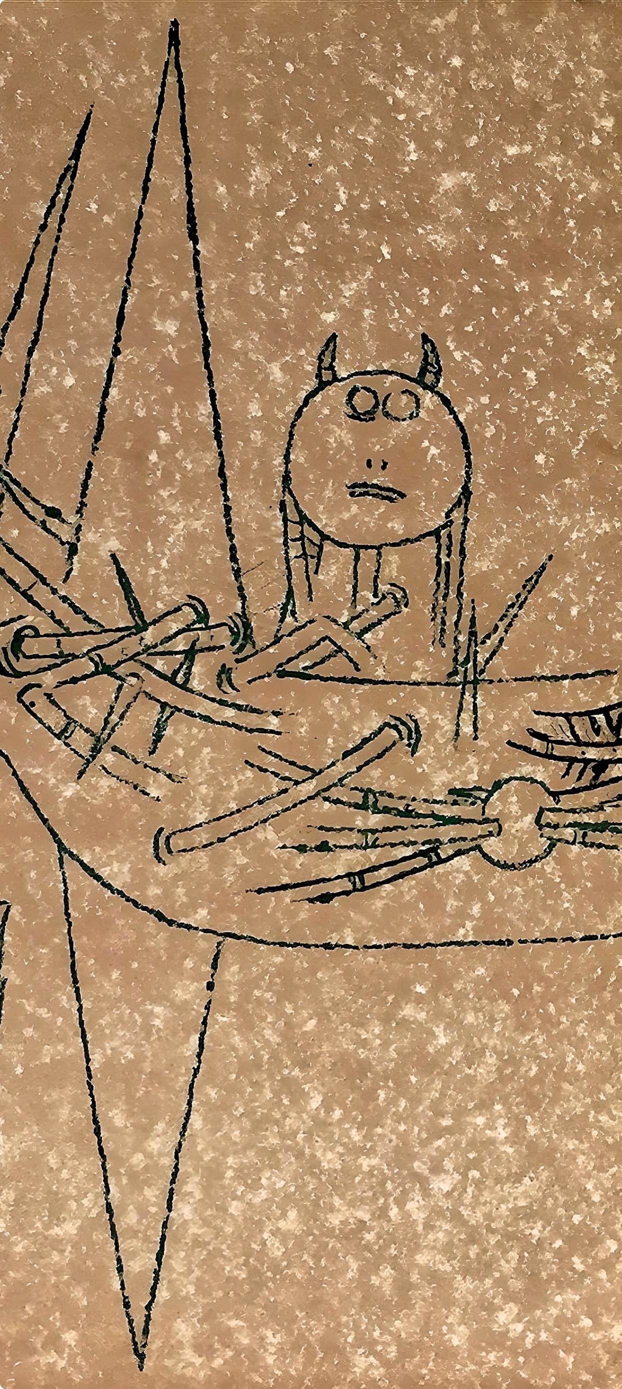 Lithograph - Wifredo Lam ??? - Composition - Suites n3 - 4