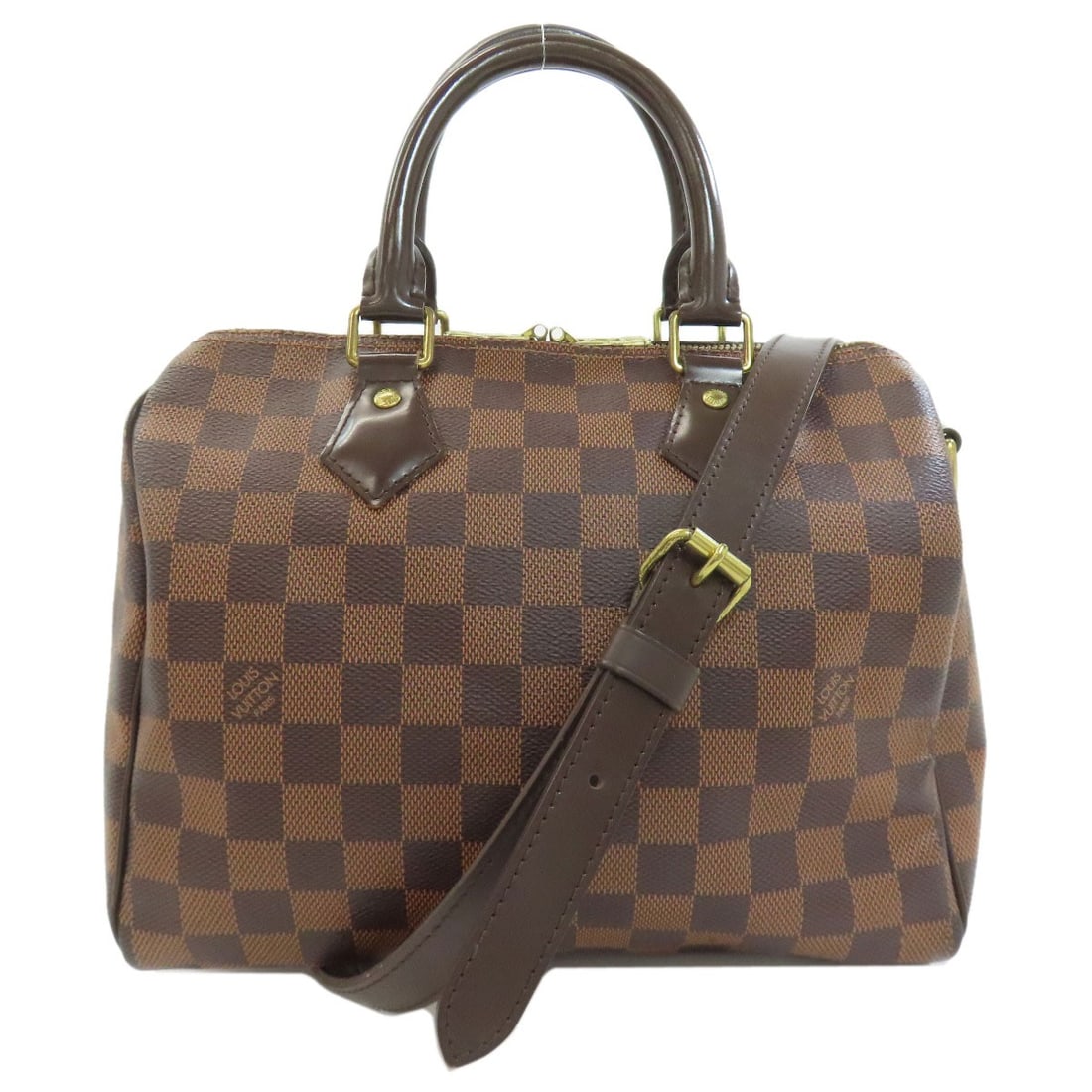 canvas LOUIS VUITTON N40575 Speedy Bandriere 25 Handbag Damier: canvas LOUIS VUITTON N40575 Speedy Bandriere 25 Handbag Damier This listing features canvas LOUIS VUITTON N40575 Speedy Bandriere 25 Handbag Damier. Item specifics are provided below. Item Specifics: