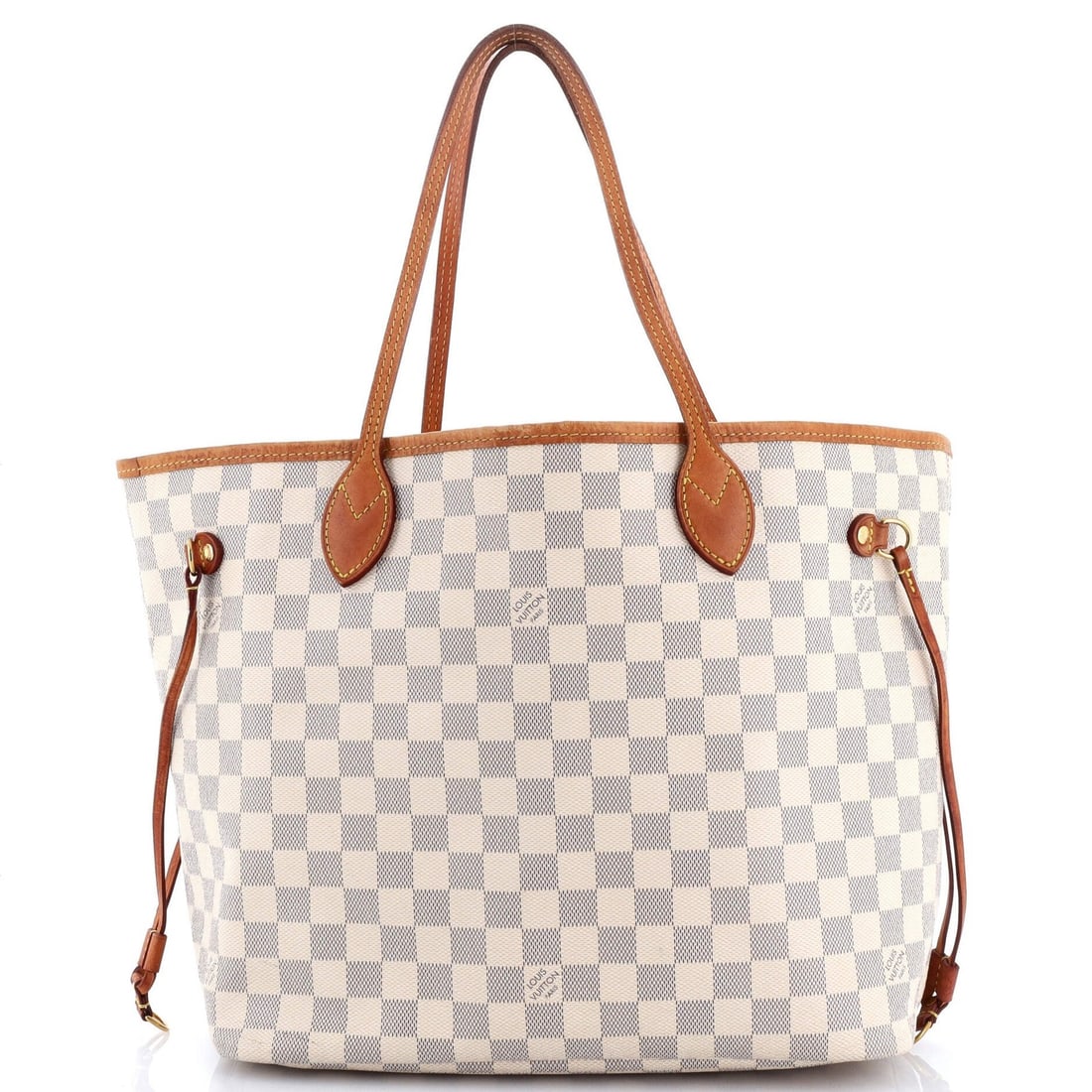MM Louis Vuitton Neverfull NM Tote Damier: MM Louis Vuitton Neverfull NM Tote Damier This listing features MM Louis Vuitton Neverfull NM Tote Damier. Item specifics are provided below. Item Specifics: Brand: Louis Vuitton Exterior Material: Ca