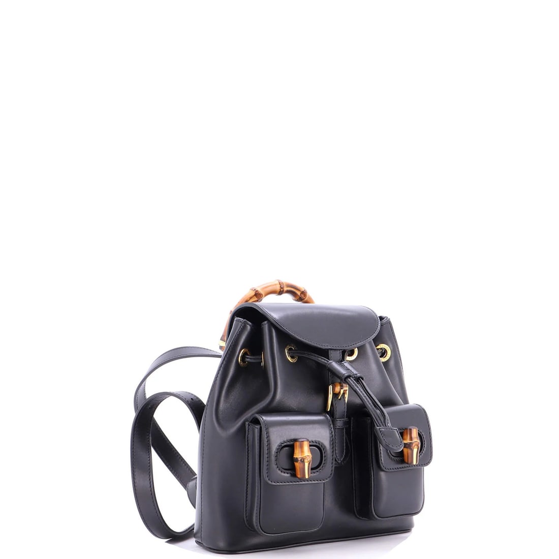 Small Gucci Bamboo Backpack Leather - 2