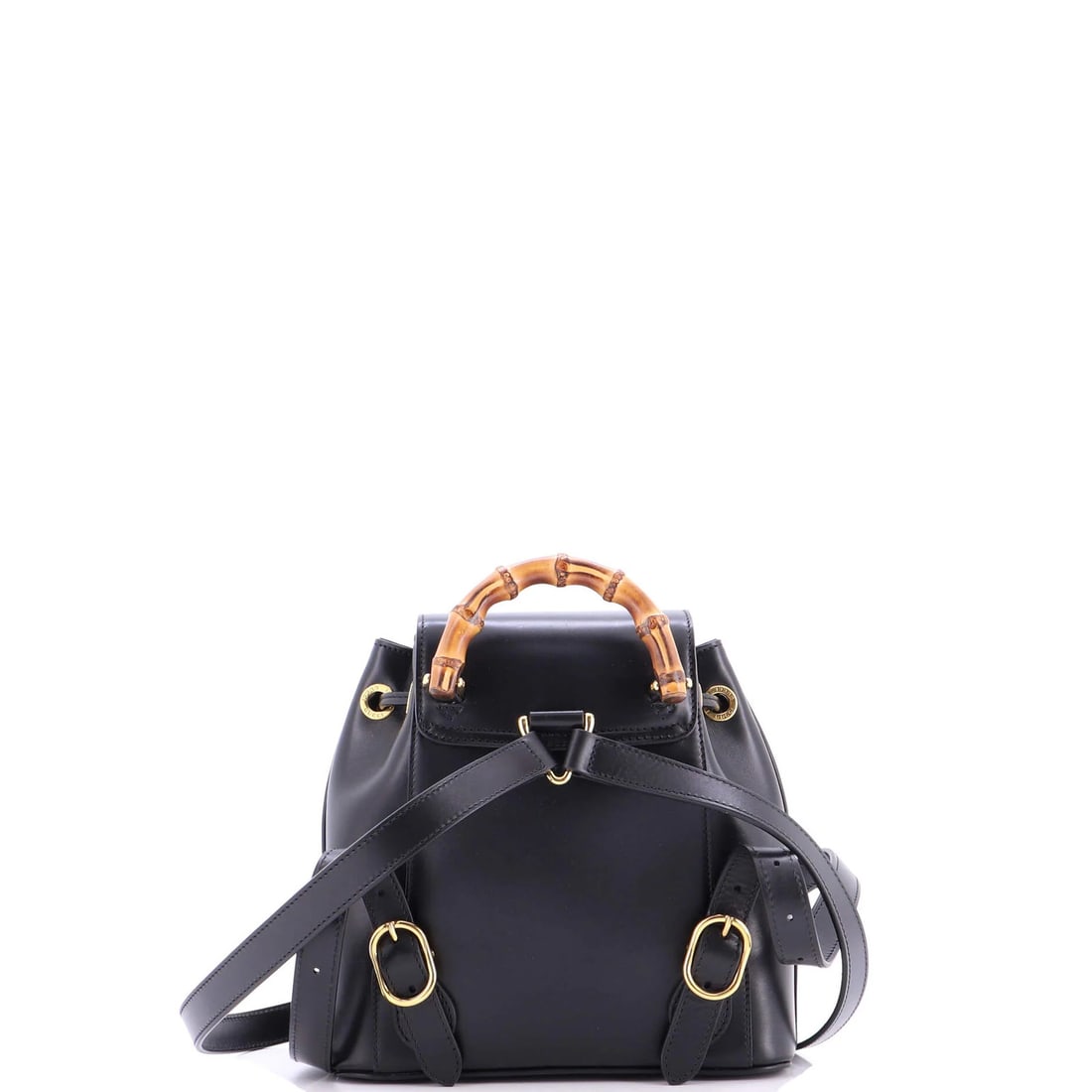 Small Gucci Bamboo Backpack Leather - 3