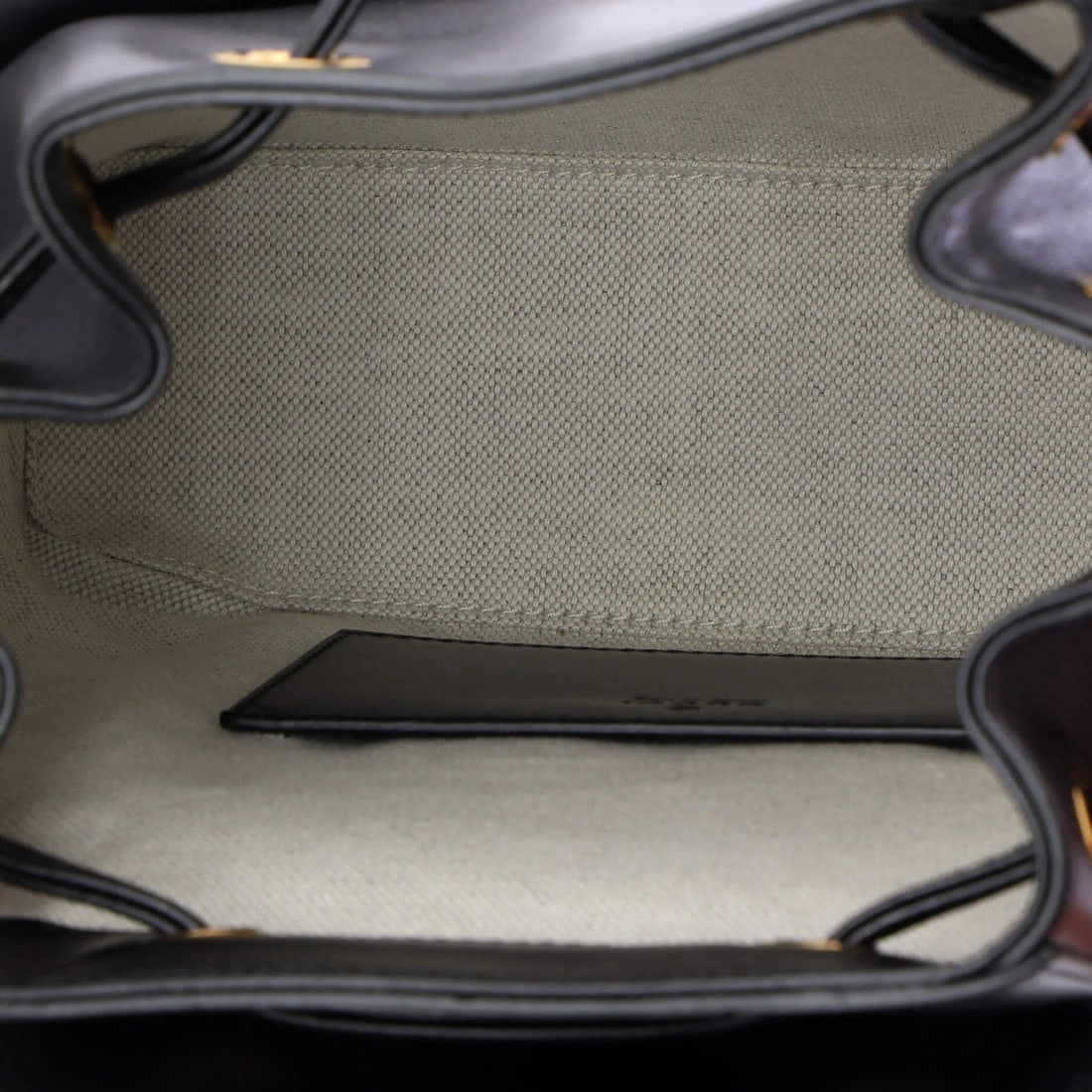 Small Gucci Bamboo Backpack Leather - 5