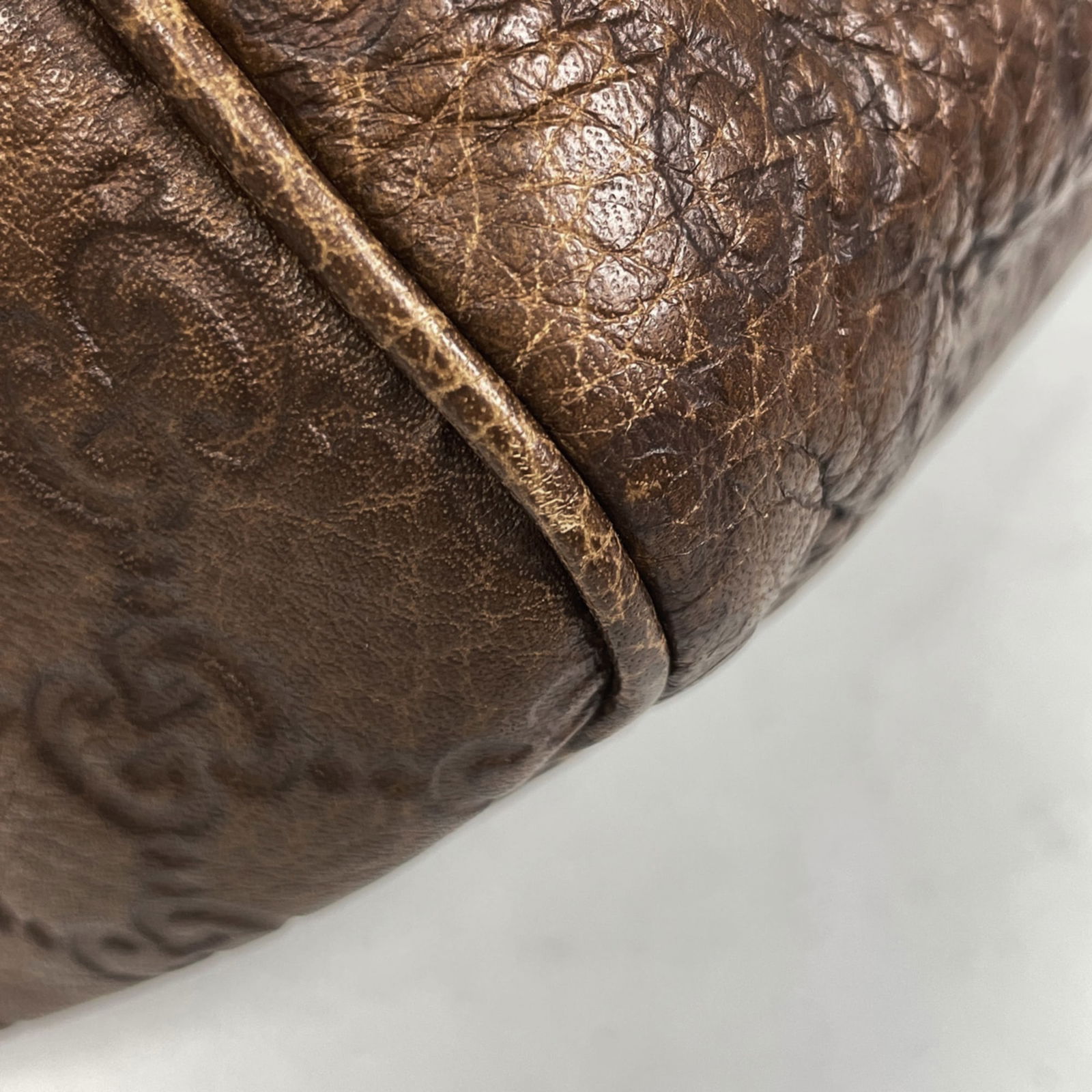 Leather Gucci Handbag - 3