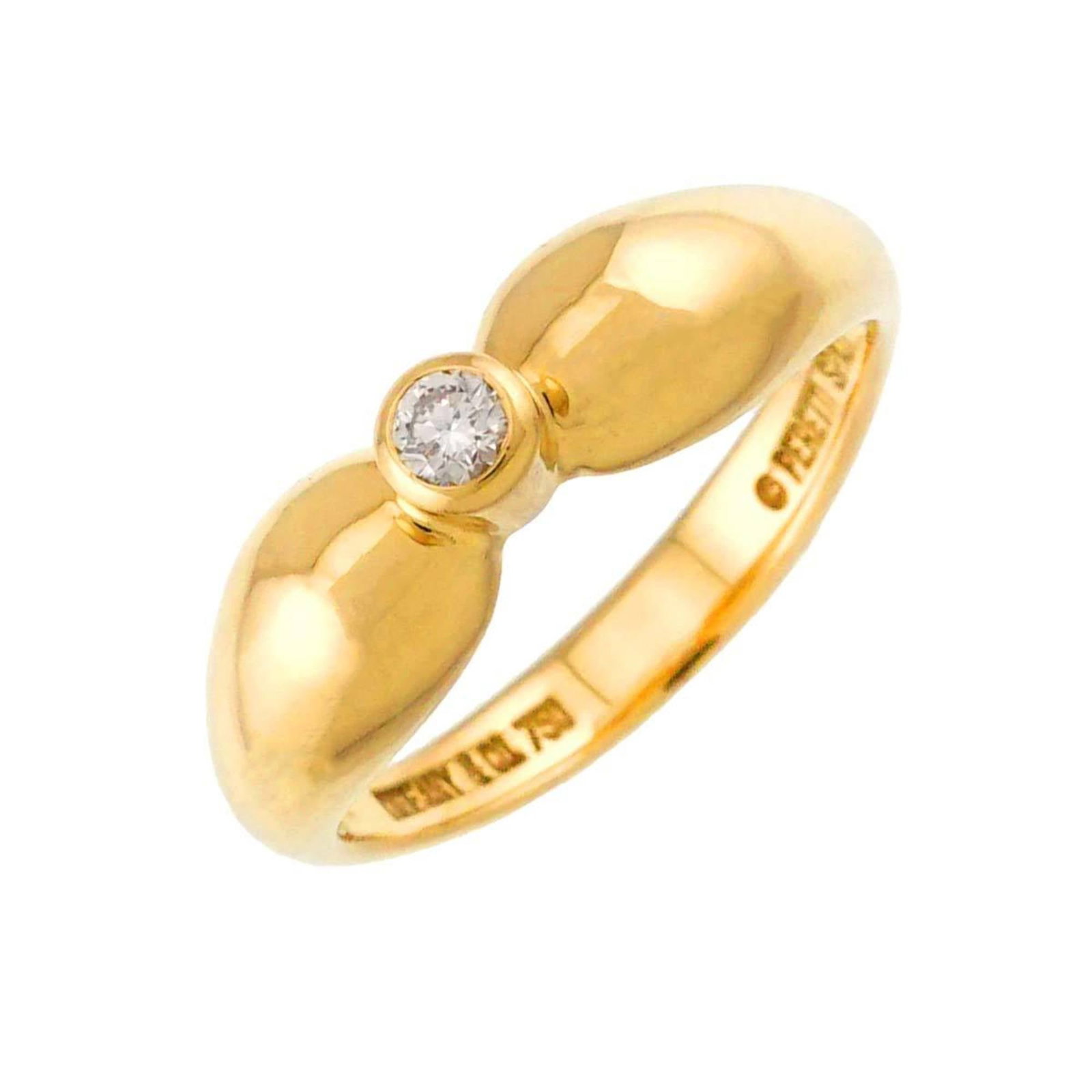 (18K) Tiffany Band Ring Yellow Gold: (18K) Tiffany Band Ring Yellow Gold This listing features (18K) Tiffany Band Ring Yellow Gold. Item specifics are provided below. Item Specifics: Brand: Tiffany Type: Band Ring Gender: Women Material: