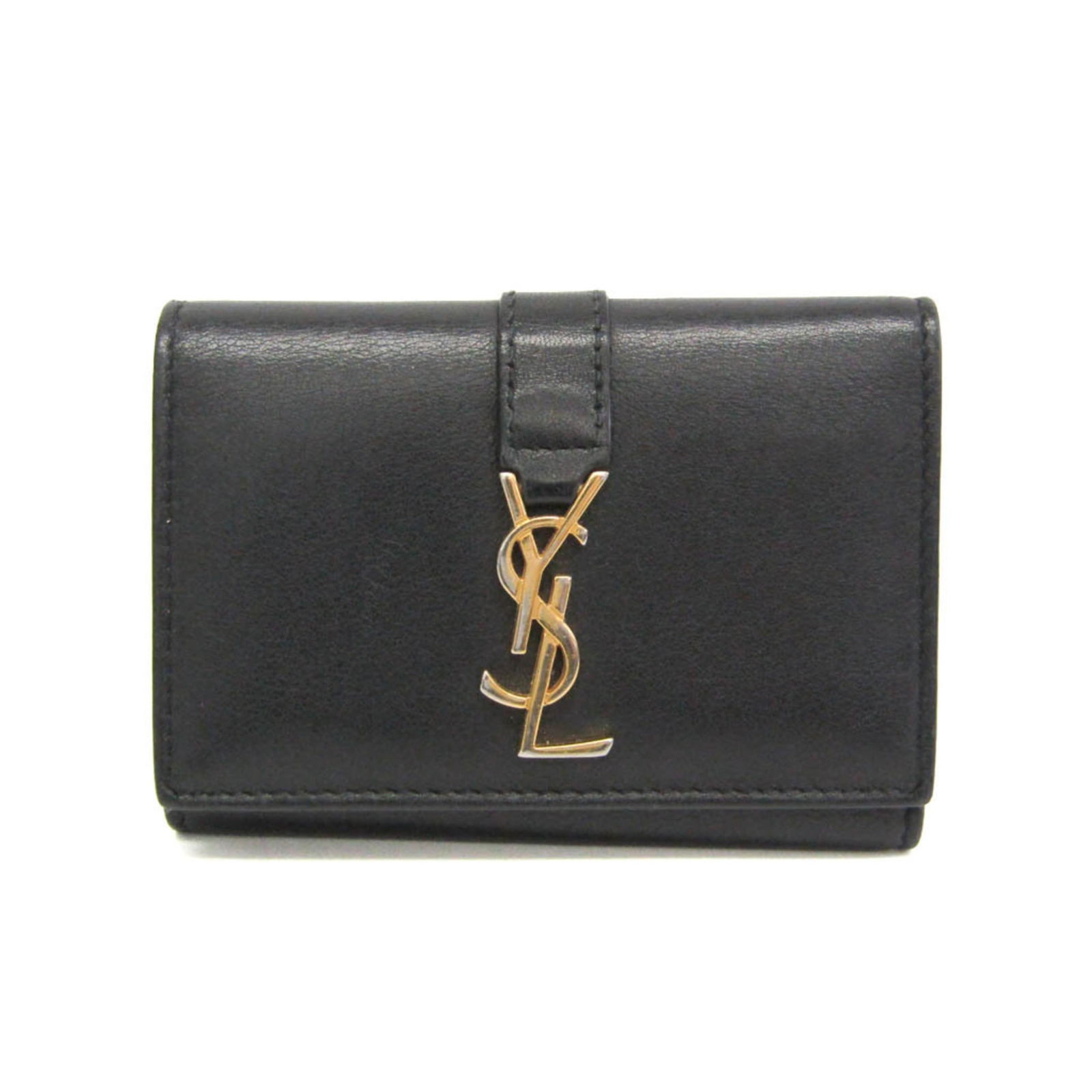 Leather Saint Laurent Keycase: Leather Saint Laurent Keycase This listing features Leather Saint Laurent Keycase. Item specifics are provided below. Item Specifics: Brand: Saint Laurent Type: Keycase Color: Black Gender: Women Clos