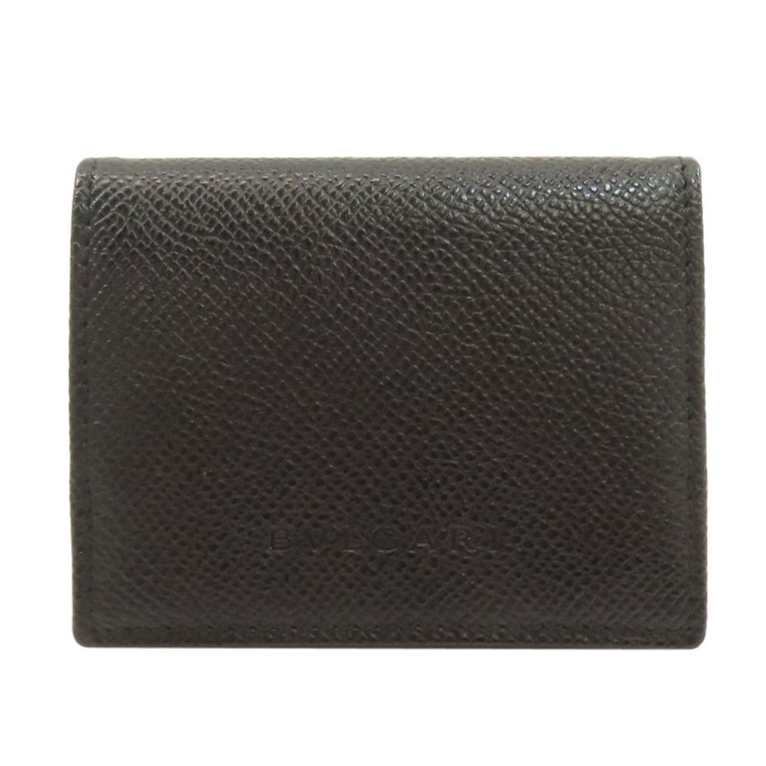 Leather BVLGARI logo coin purse: Leather BVLGARI logo coin purse This listing features Leather BVLGARI logo coin purse. Item specifics are provided below. Item Specifics: Brand: BVLGARI Style: coin purse Material: Leather Color: blac
