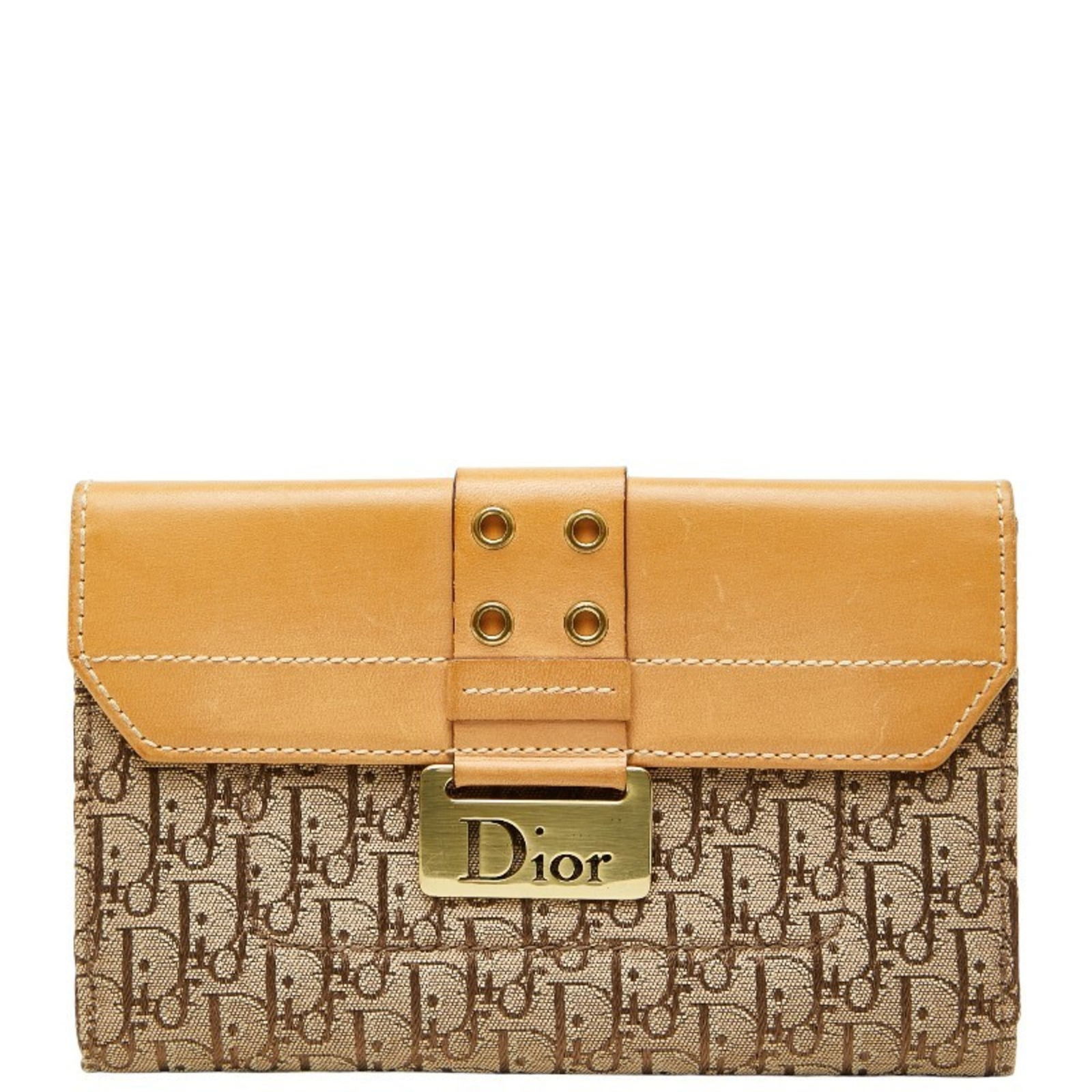 Leather - Christian Dior Long Wallet (Bi-Fold) Canvas: Leather - Christian Dior Long Wallet (Bi-Fold) Canvas This listing features Leather - Christian Dior Long Wallet (Bi-Fold) Canvas. Item specifics are provided below. Item Specifics: Brand: Christian D