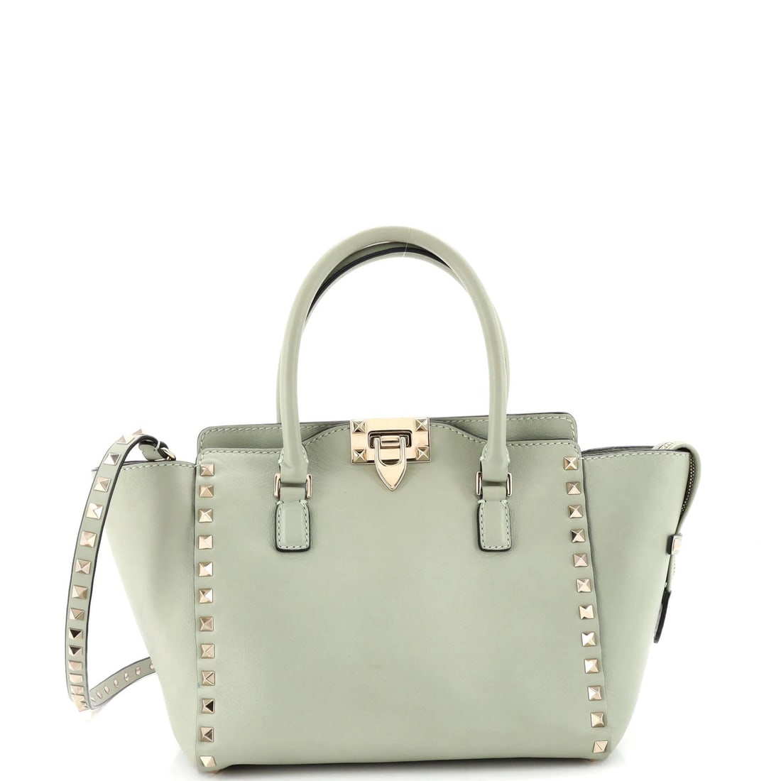 Small Valentino Garavani Rockstud Tote Rigid Leather: Small Valentino Garavani Rockstud Tote Rigid Leather This listing features Small Valentino Garavani Rockstud Tote Rigid Leather. Item specifics are provided below. Item Specifics: Brand: Valentino Gar