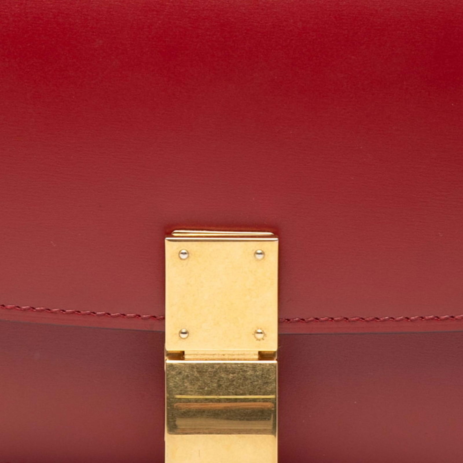 Leather Celine Shoulder Bag - 4