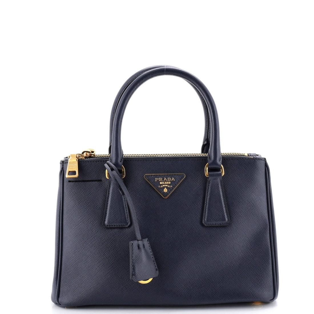 Mini Prada Double Zip Lux Tote Saffiano Leather: Mini Prada Double Zip Lux Tote Saffiano Leather This listing features Mini Prada Double Zip Lux Tote Saffiano Leather. Item specifics are provided below. Item Specifics: Brand: Prada Exterior Material