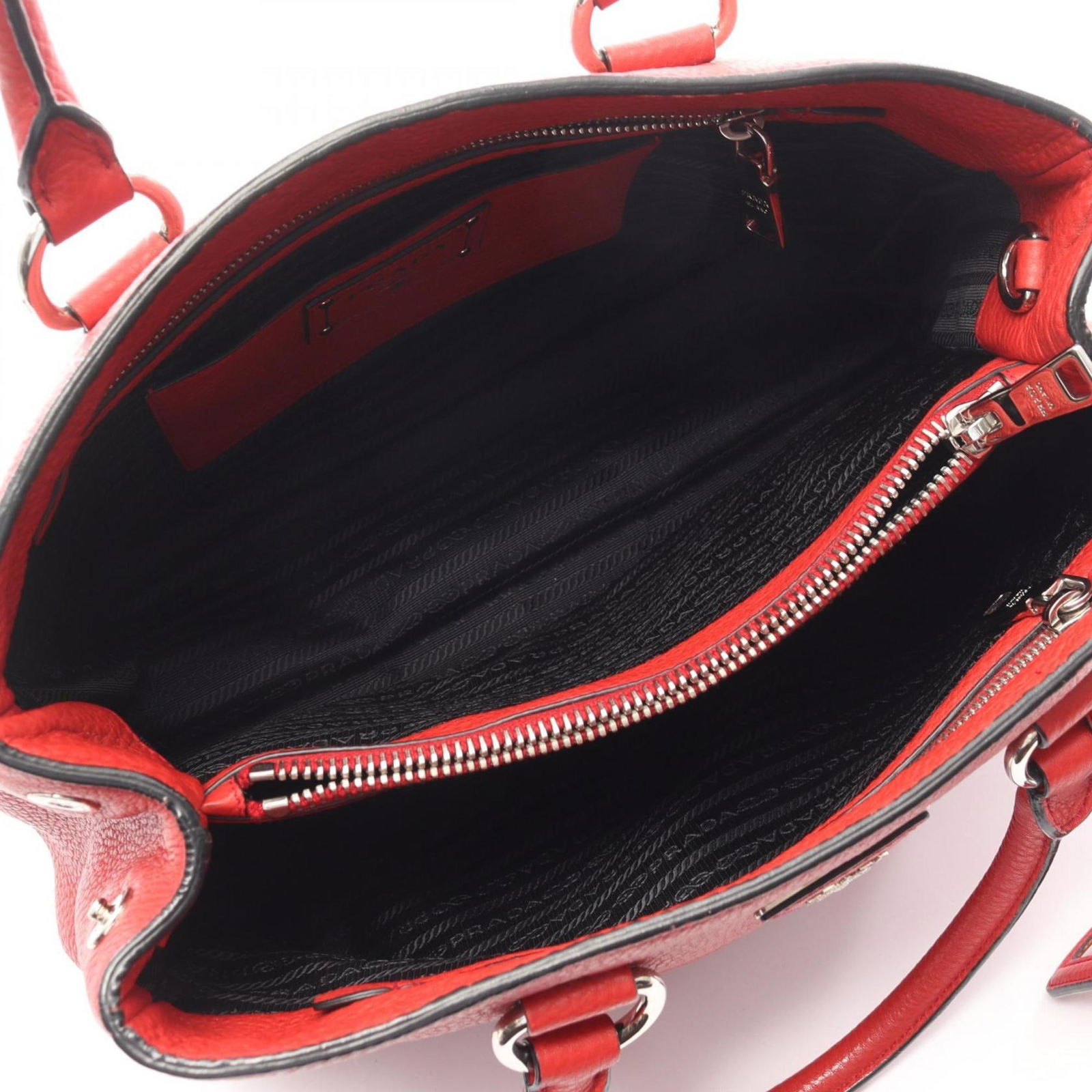 Leather Prada Handbag - 3