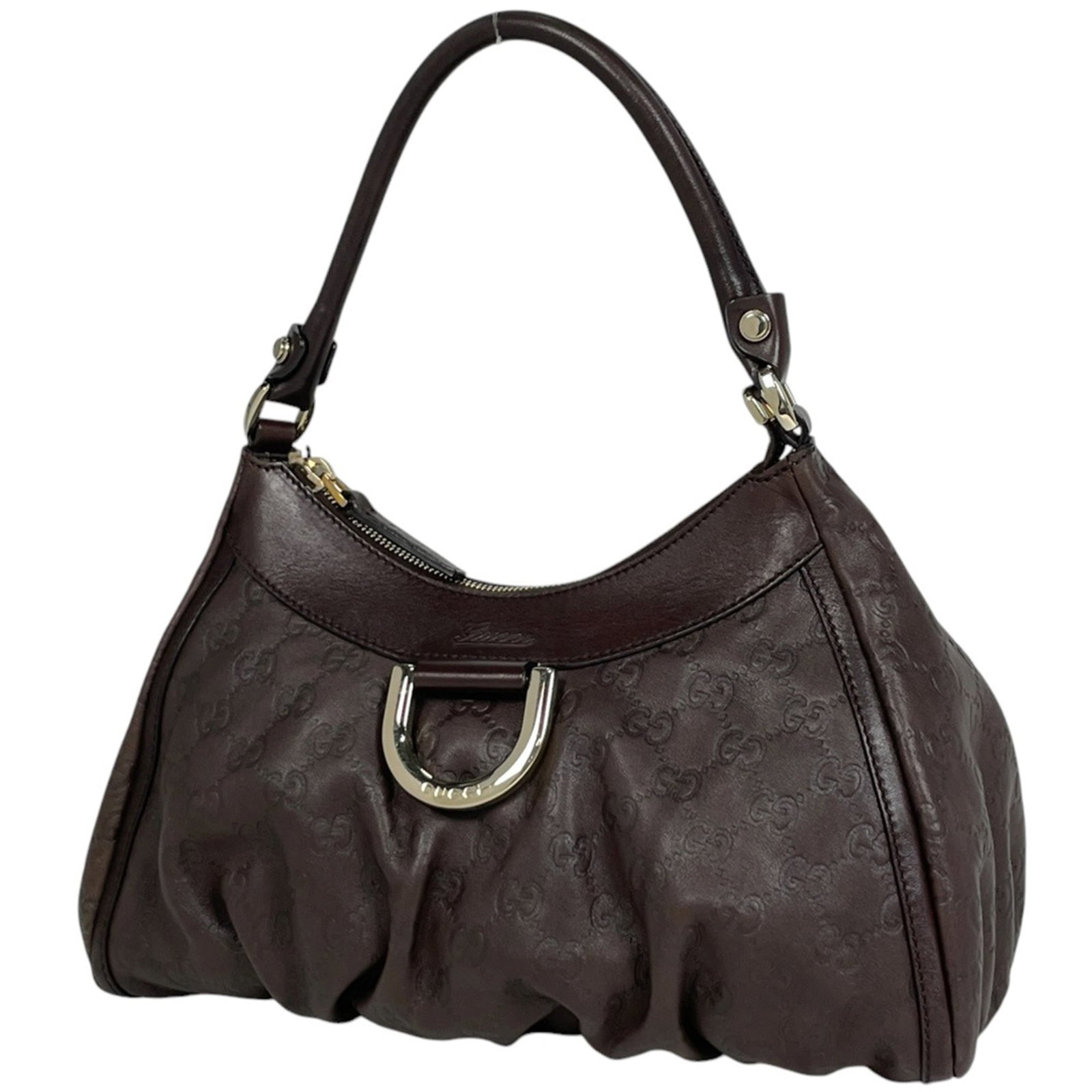 Shoulder Bag Leather - Gucci Handbag (1 of 7)