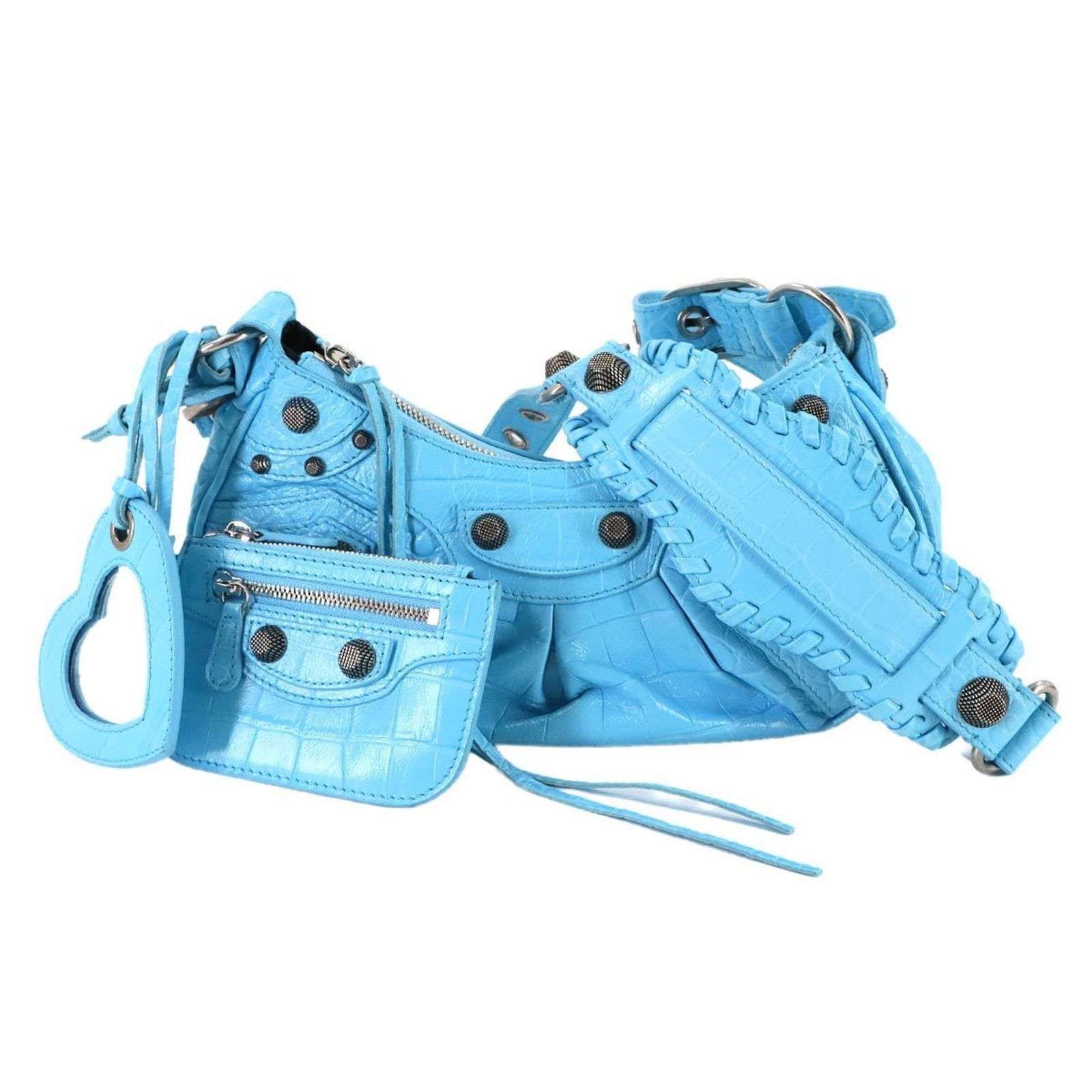 Shoulder Bag Leather - Balenciaga Pouch: Shoulder Bag Leather - Balenciaga Pouch This listing features Shoulder Bag Leather - Balenciaga Pouch. Item specifics are provided below. Item Specifics: Brand: Balenciaga Type: Pouch, Shoulder Bag Ma