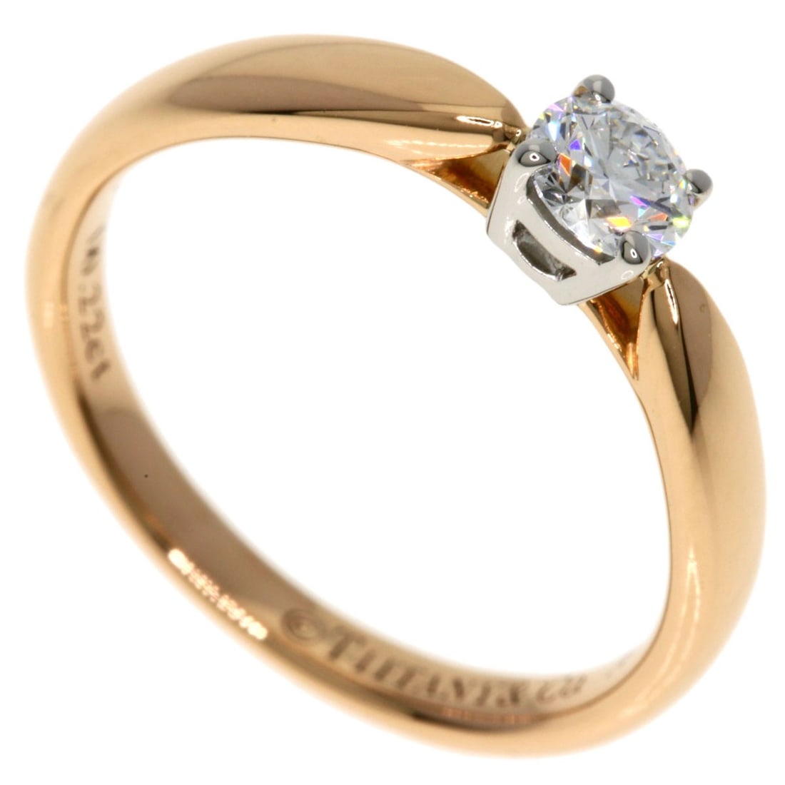 PT950 TIFFANY&Co. Harmony Solitaire Diamond Ring K18 Pink Gold: PT950 TIFFANY&Co. Harmony Solitaire Diamond Ring K18 Pink Gold This listing features PT950 TIFFANY&Co. Harmony Solitaire Diamond Ring K18 Pink Gold. Item specifics are provided below. Item Specifics: