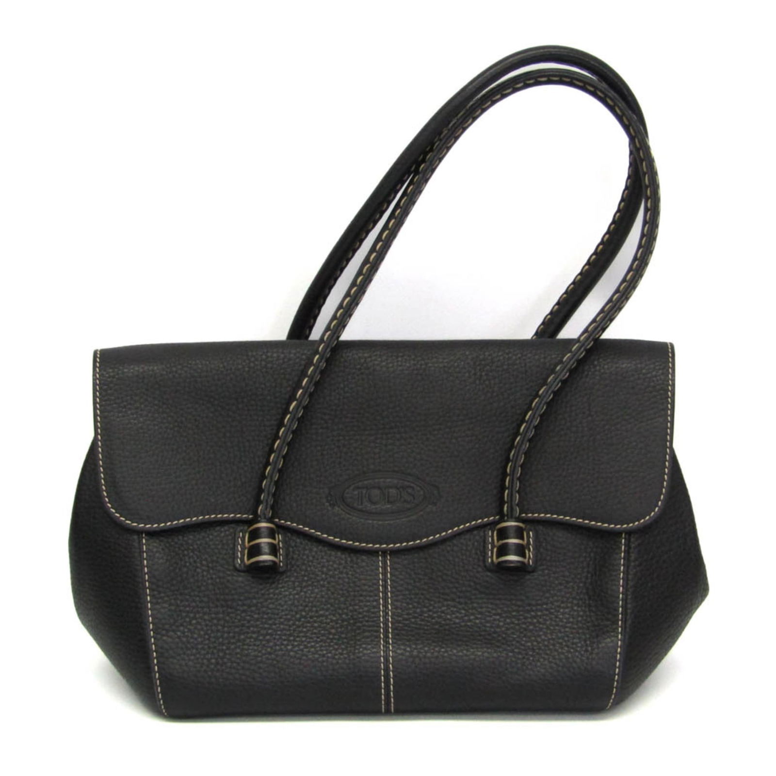 Leather Tod'S Handbag: Leather Tod'S Handbag This listing features Leather Tod'S Handbag. Item specifics are provided below. Item Specifics: Brand: Tod'S Type: Handbag Material: Leather Color: Black Closure: Magnetic Snap I