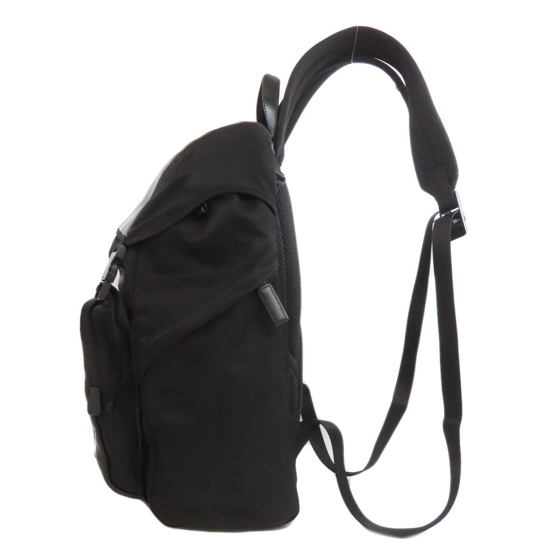 Calf PRADA Logo Hardware Backpack ? Daypack - 3
