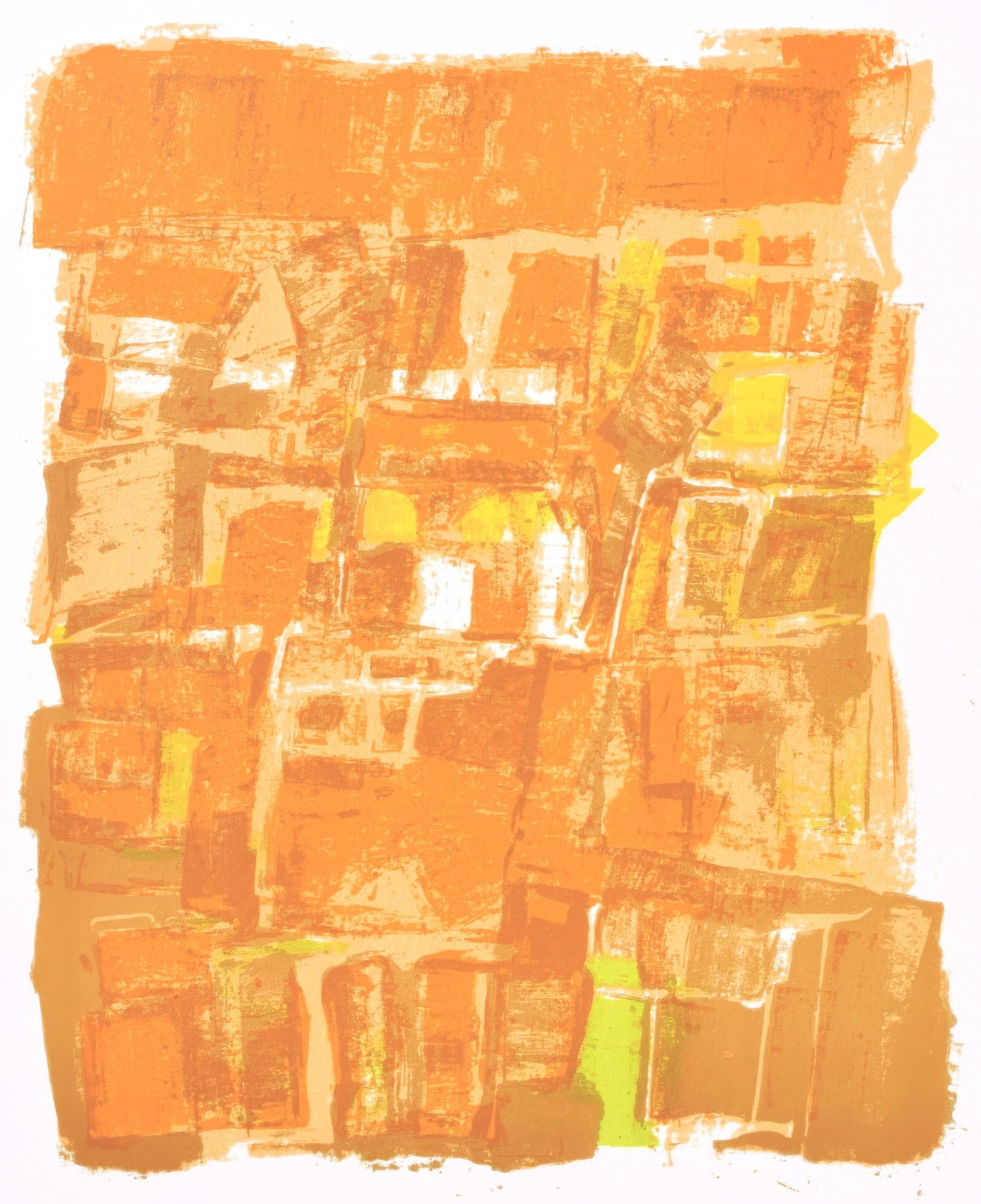 Lithograph - Orlando Pelayo - Composition - uvres compltes d'Albert Camus (1 of 8)