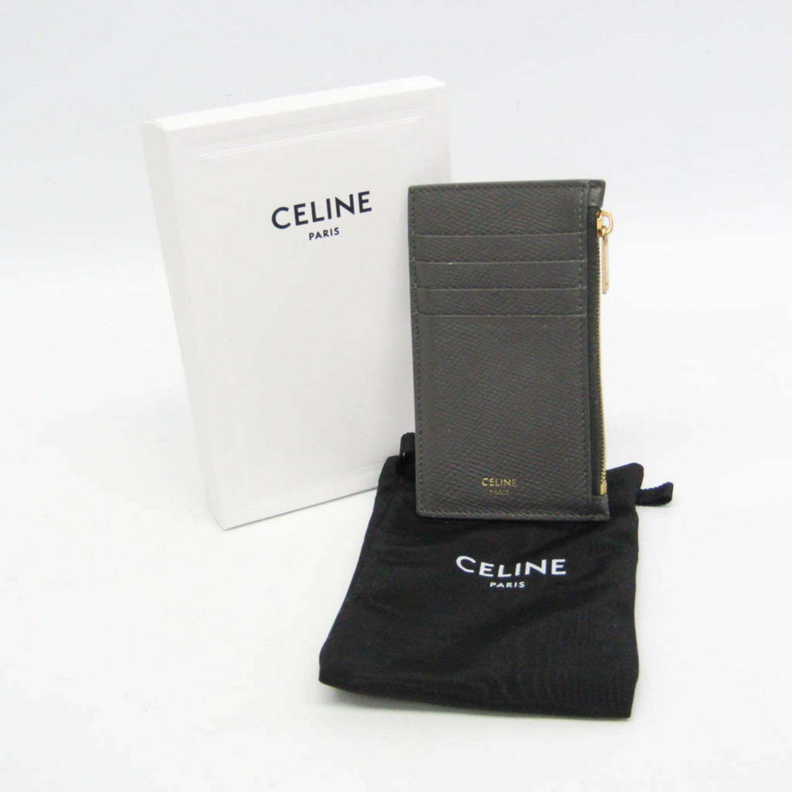 Leather Celine Card Case - 2
