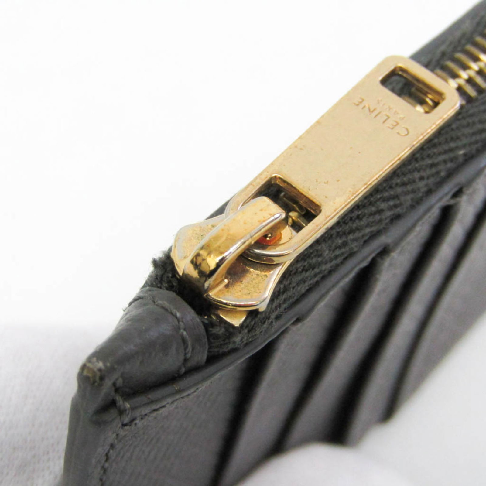 Leather Celine Card Case - 6