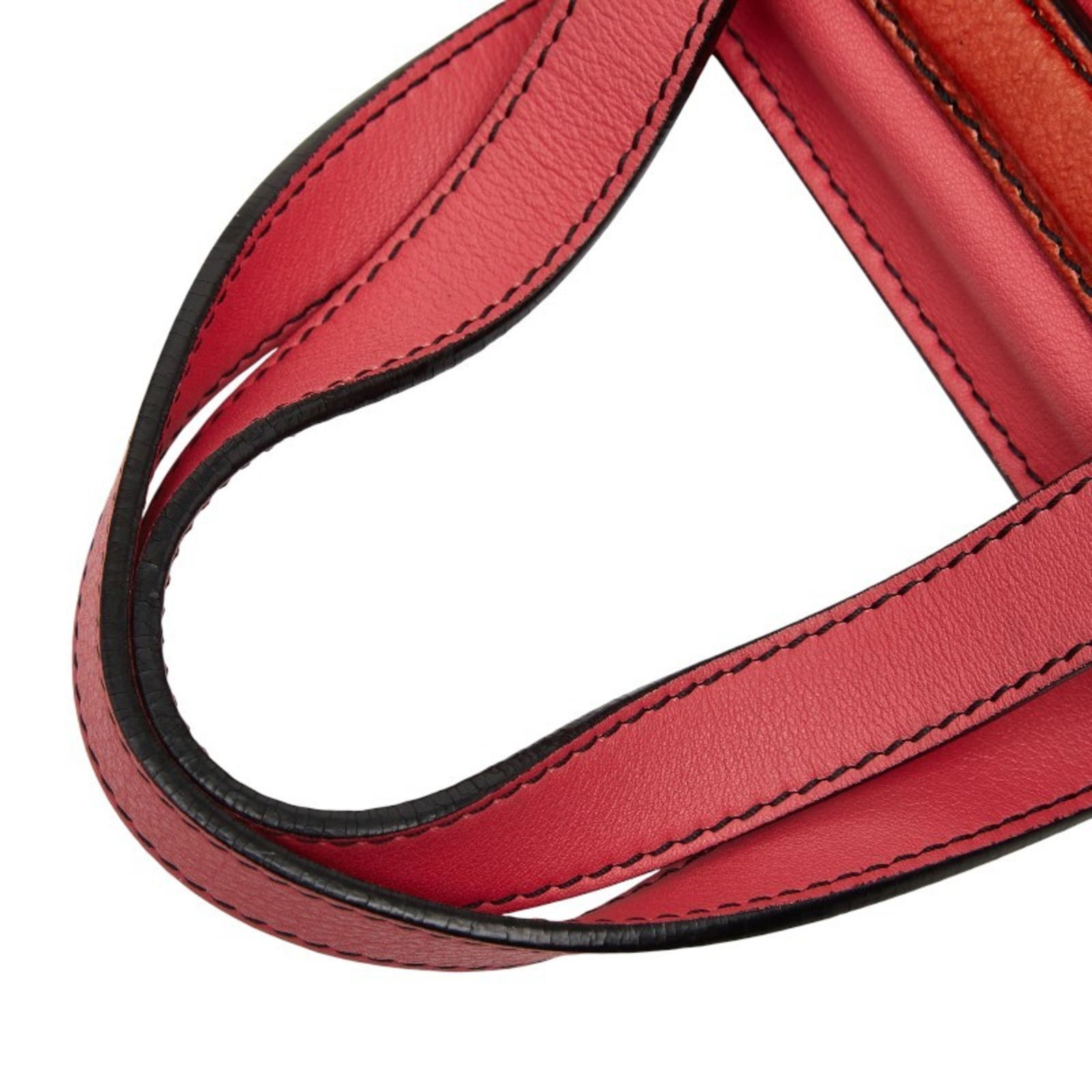 Leather Loewe Handbag - 8