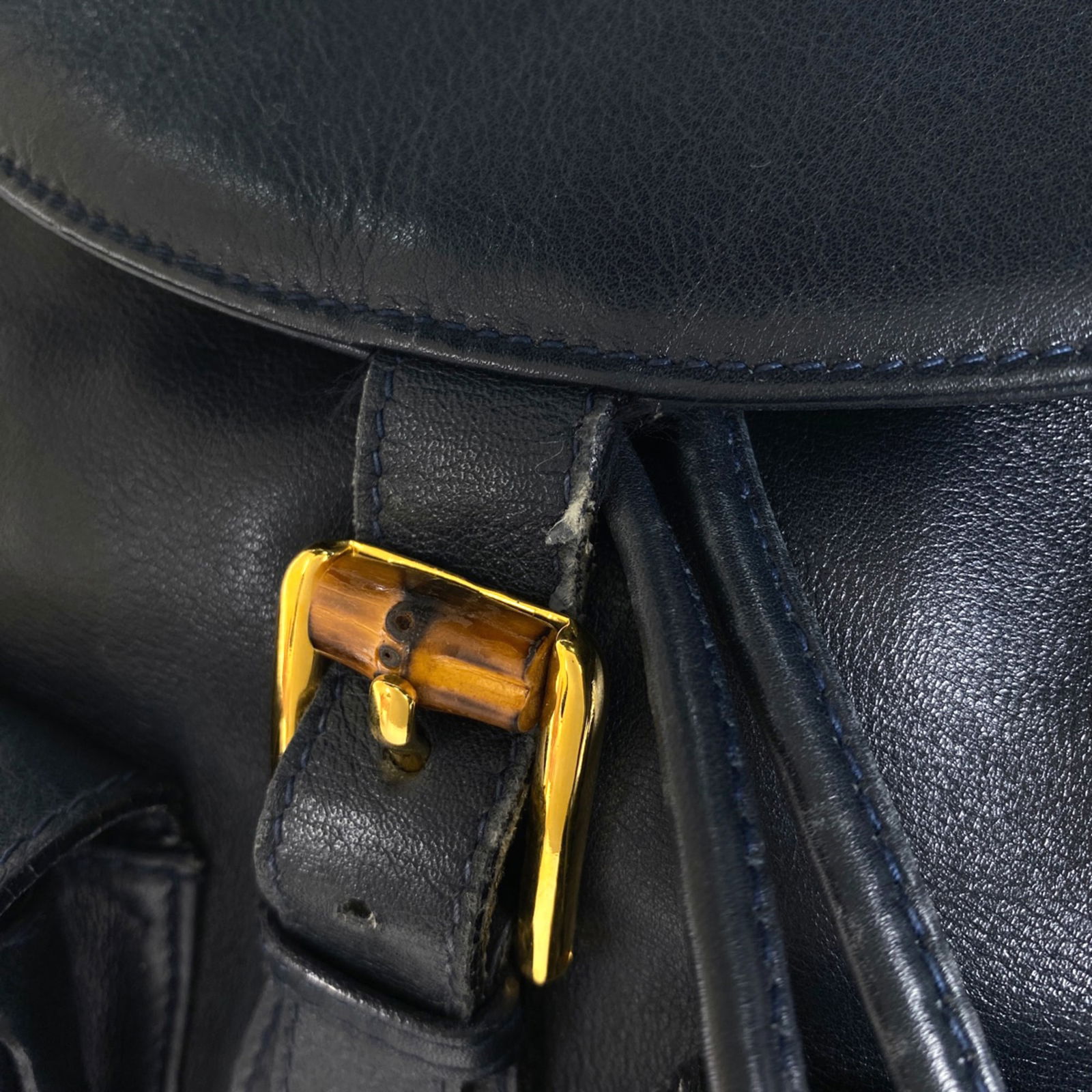 Leather Gucci Backpack - 7