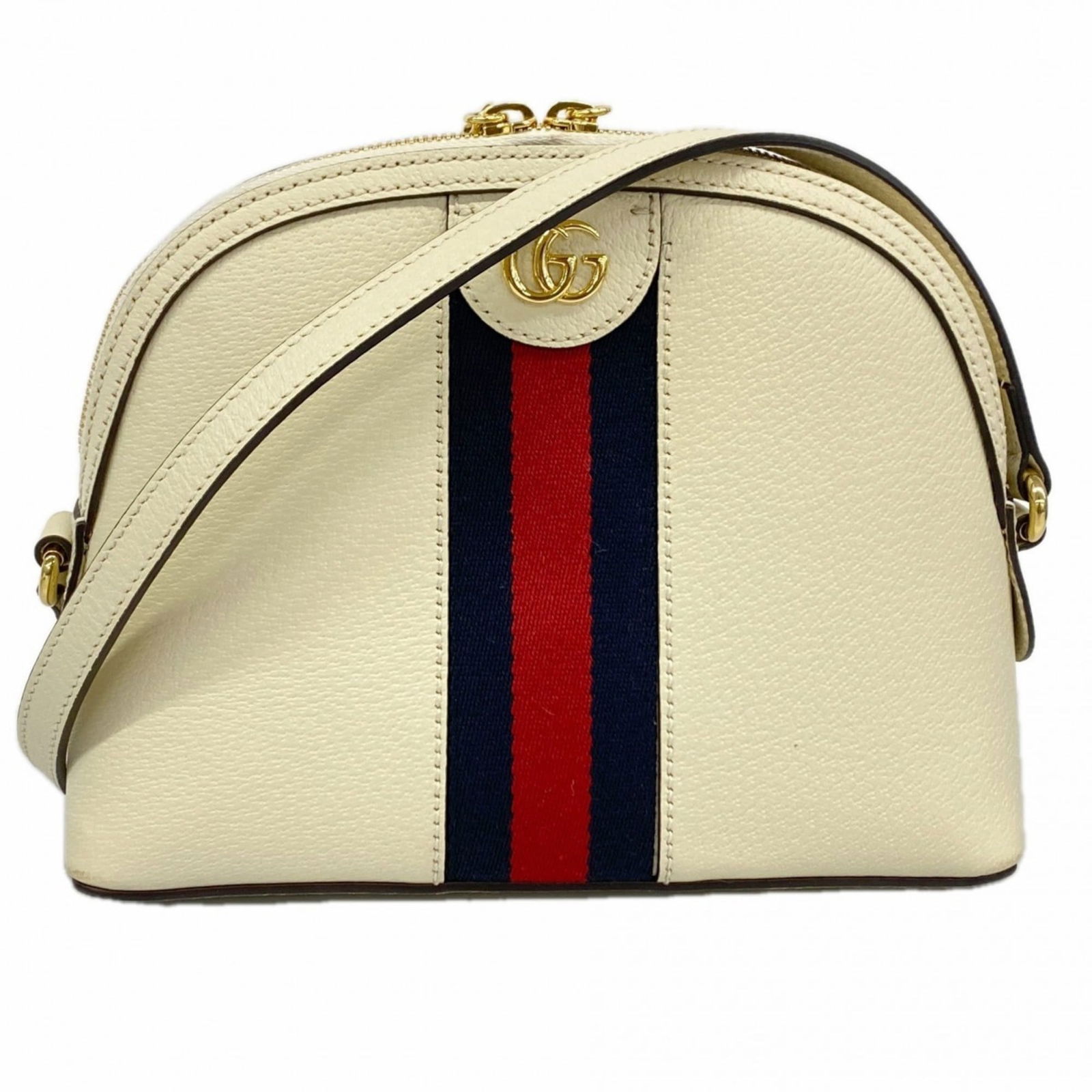Leather Gucci Shoulder Bag: Leather Gucci Shoulder Bag This listing features Leather Gucci Shoulder Bag. Item specifics are provided below. Item Specifics: Brand: Gucci Type: Shoulder Bag Material: Leather Color: White Hardware