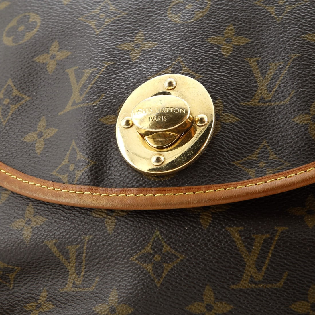 GM Louis Vuitton Tulum Handbag Monogram Canvas - 7