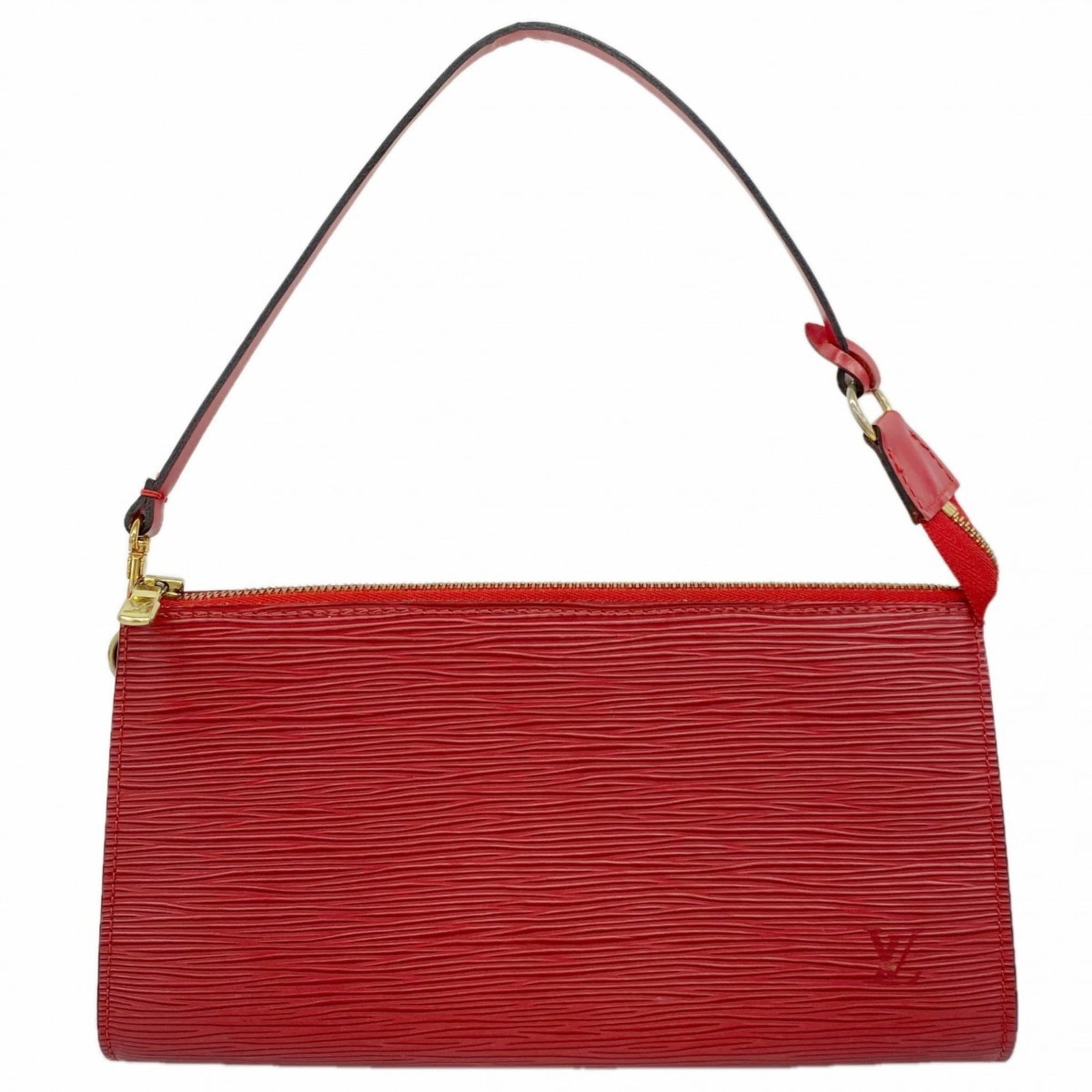 Pouch Louis Vuitton: Pouch Louis Vuitton This listing features Pouch Louis Vuitton. Item specifics are provided below. Item Specifics: Brand: Louis Vuitton Type: Pouch Color: Castilian Red Gender: Women Size (Hxwxd): 13cm