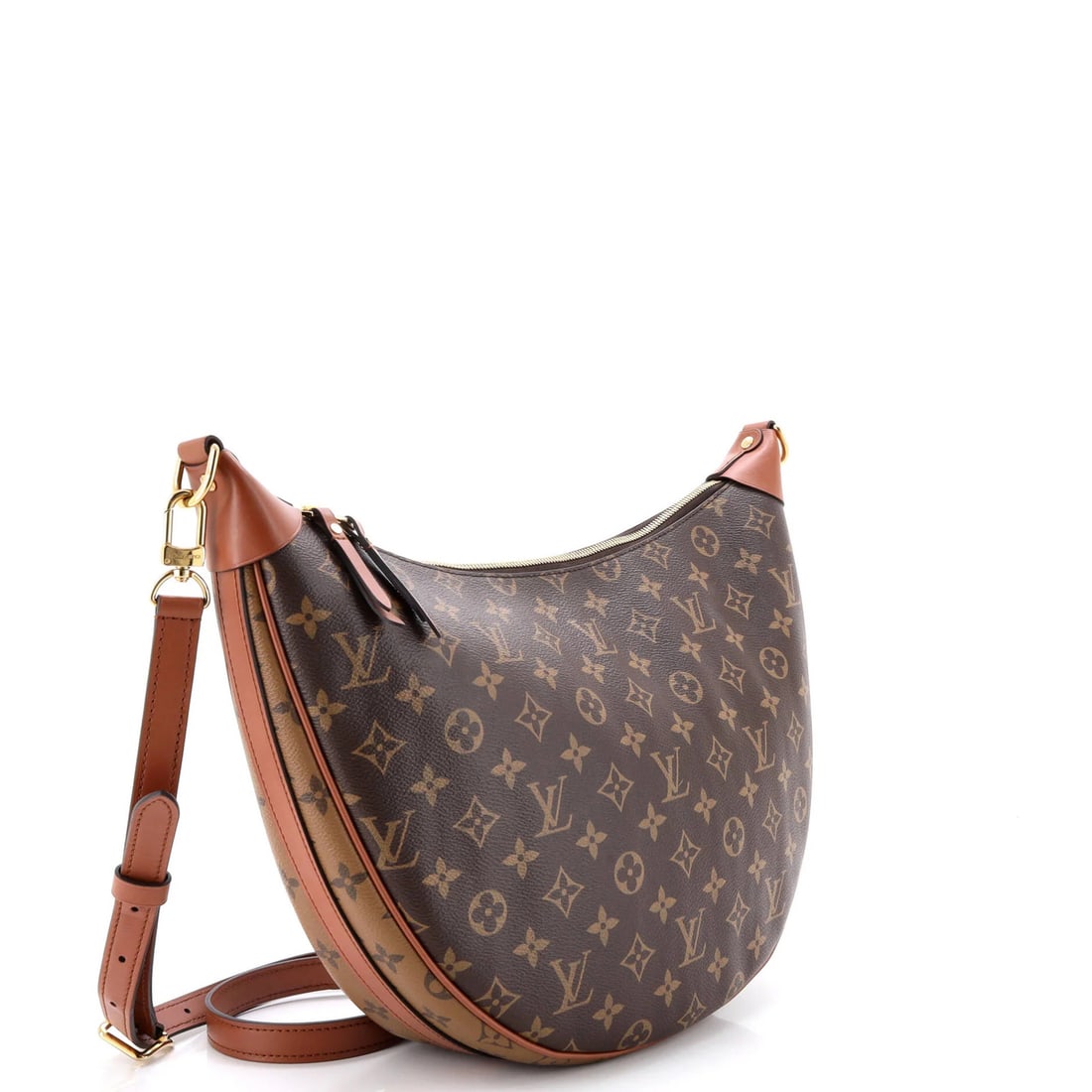 Canvas Louis Vuitton Loop Hobo Reverse Monogram - 2