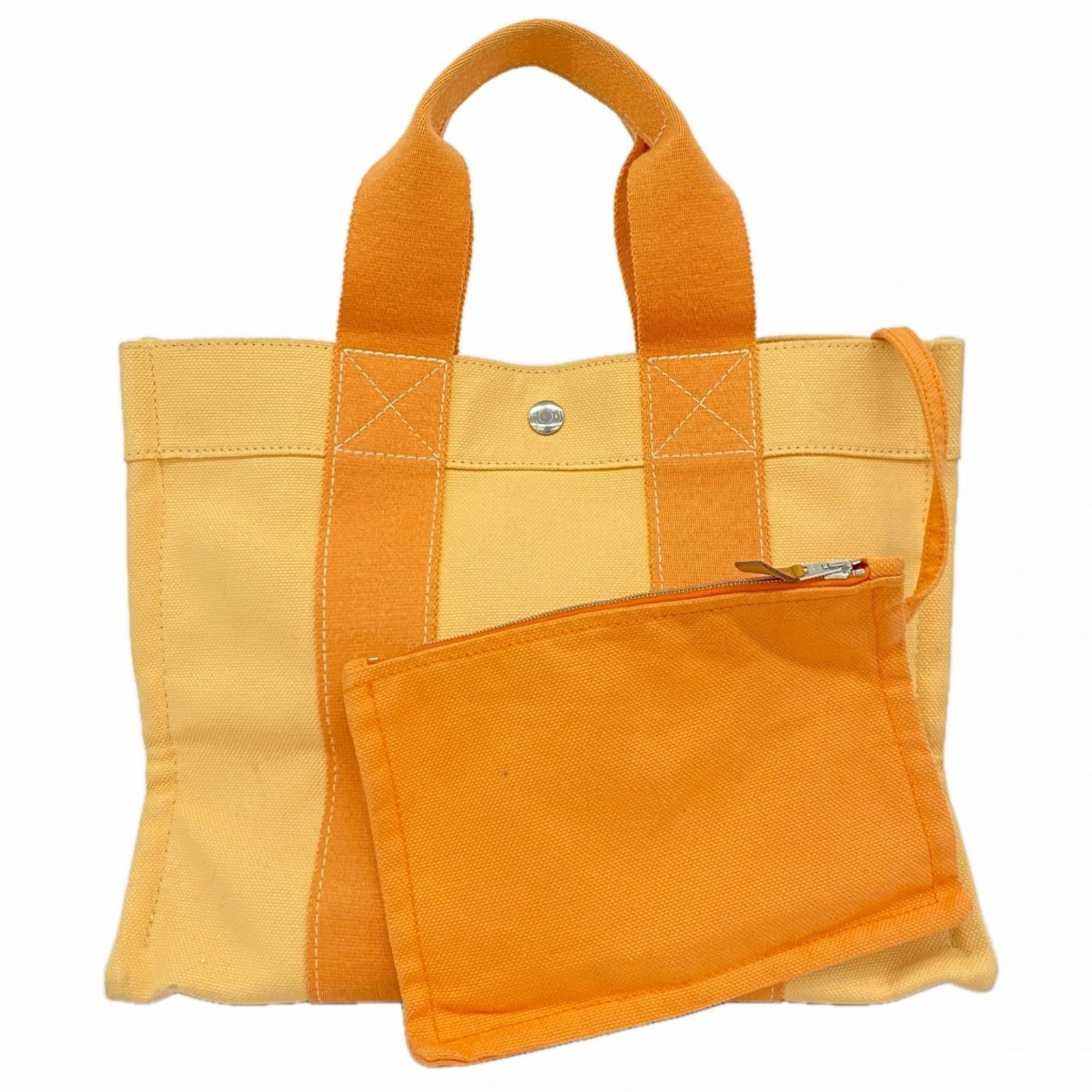 Canvas Hermes Tote Bag: Canvas Hermes Tote Bag This listing features Canvas Hermes Tote Bag. Item specifics are provided below. Item Specifics: Brand: Hermes Type: Tote Bag Material: Canvas Color: Orange Hardware Color: Silv