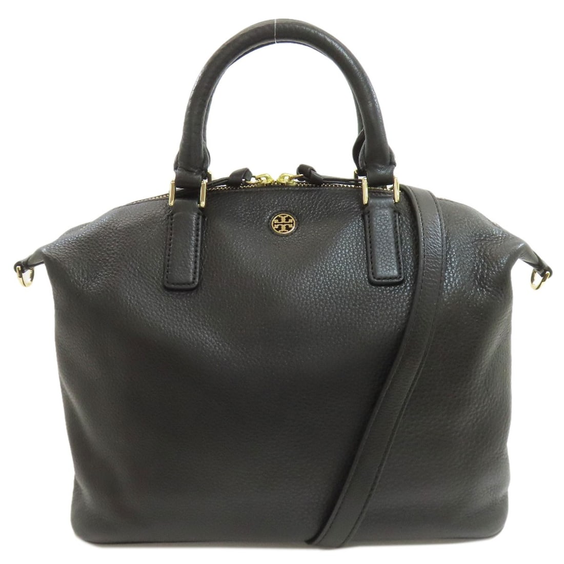 Leather Tory Burch 2WAY Handbag: Leather Tory Burch 2WAY Handbag This listing features Leather Tory Burch 2WAY Handbag. Item specifics are provided below. Item Specifics: Brand: Tory Burch Style: Handbag Exterior Material: Leather Ex