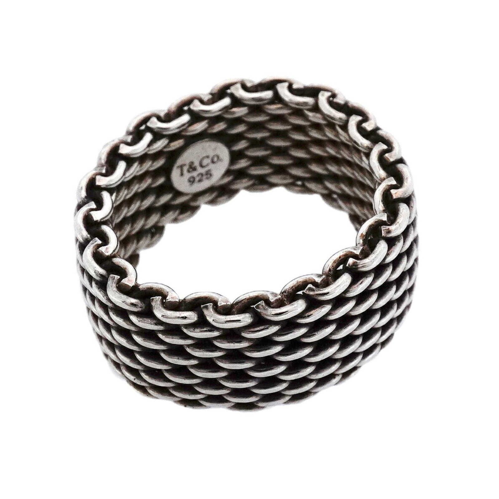 925 Tiffany Band Ring Silver: 925 Tiffany Band Ring Silver This listing features 925 Tiffany Band Ring Silver. Item specifics are provided below. Item Specifics: Brand: Tiffany Type: Band Ring Gender: Women Material: Silver 925 Us