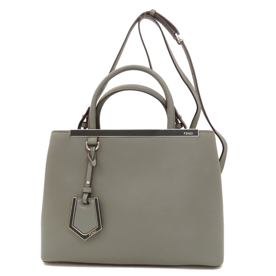 Leather FENDI 2 Joule 2WAY Handbag (1 of 20)