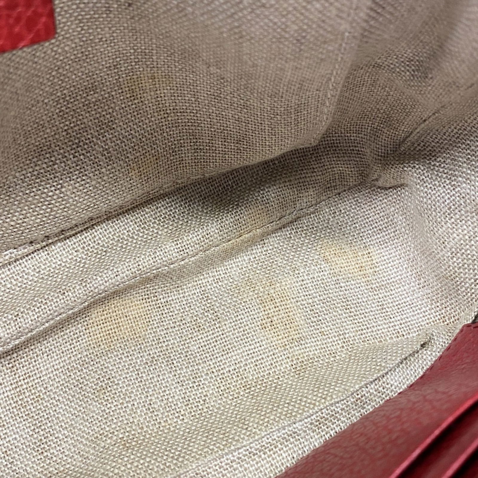 Canvas Gucci Shoulder Bag - 10