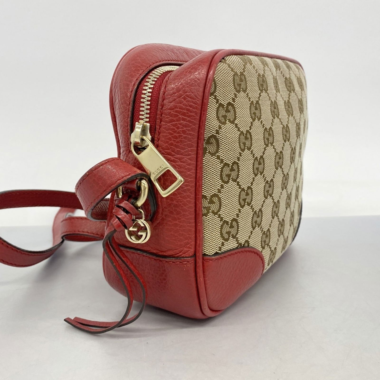 Canvas Gucci Shoulder Bag - 2