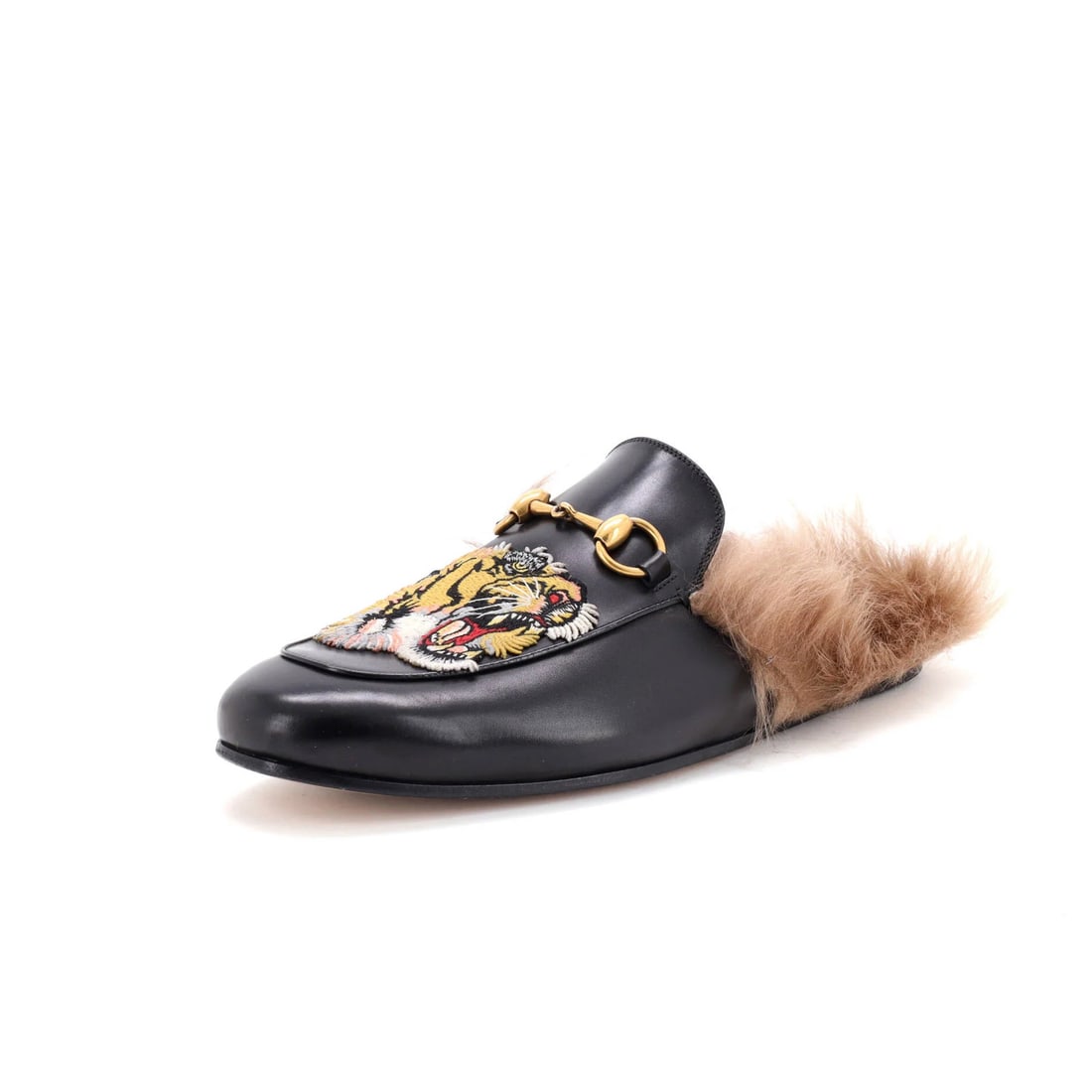 Fur Gucci Men's Princetown Mules Embroidered Leather with: Fur Gucci Men's Princetown Mules Embroidered Leather with This listing features Fur Gucci Men's Princetown Mules Embroidered Leather with. Item specifics are provided below. Item Specifics: Brand: