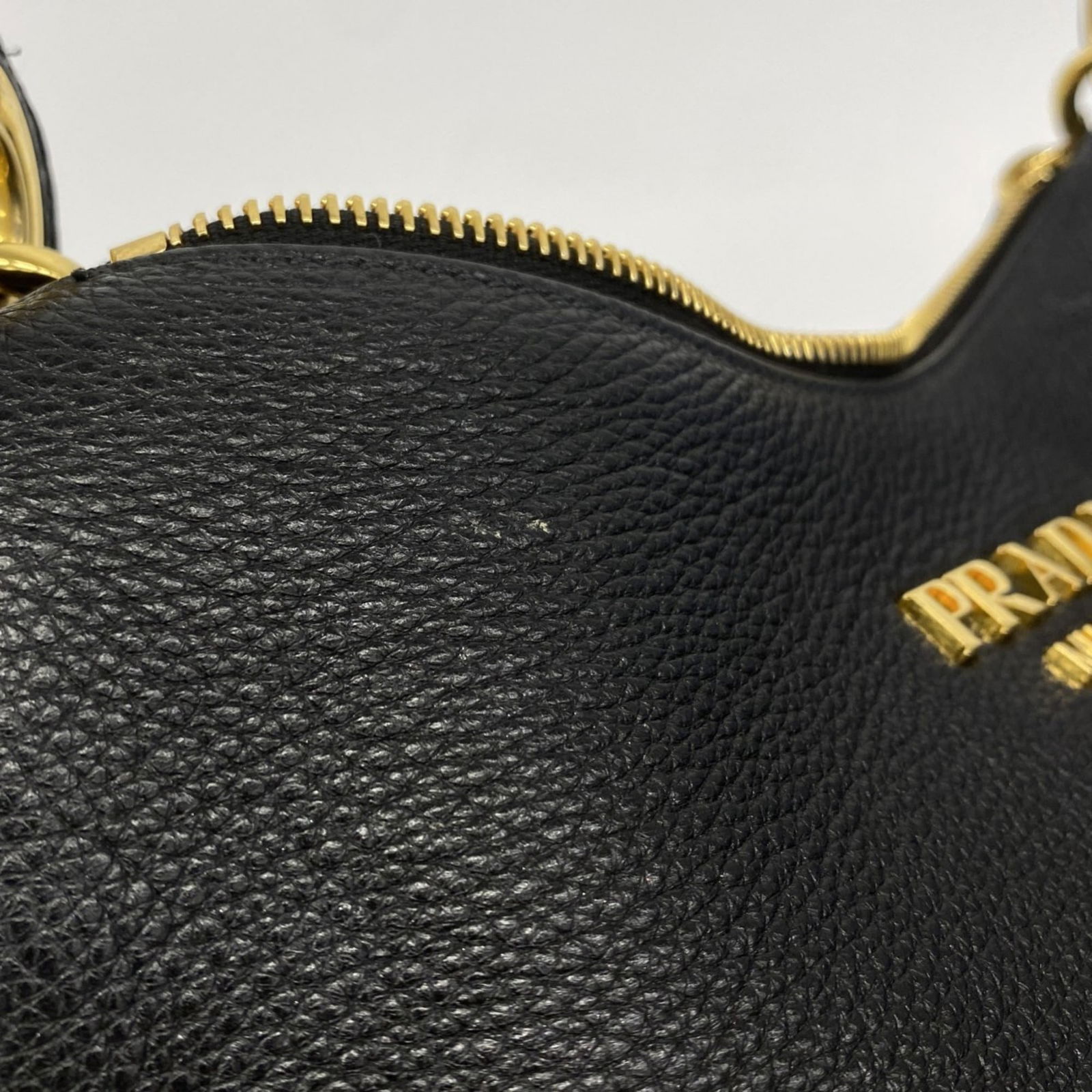 Leather Prada Shoulder Bag - 8
