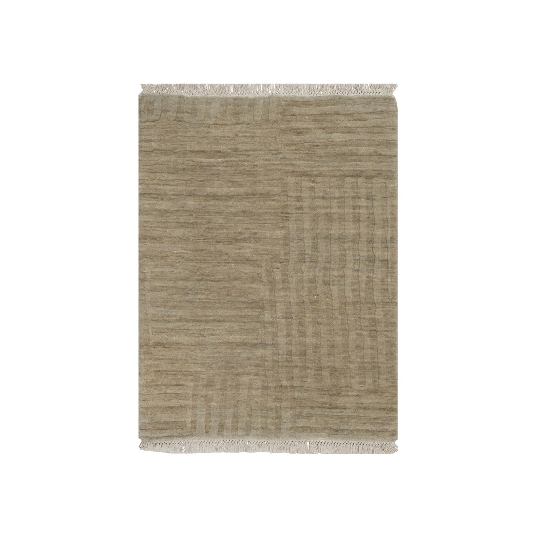 Sample 2'x2'8" Beige Geometric Design Mat Rug Hand Loomed Pure Wool: Sample 2'x2'8" Beige Geometric Design Mat Rug Hand Loomed Pure Wool This listing features Sample 2'x2'8" Beige Geometric Design Mat Rug Hand Loomed Pure Wool. Item specifics are provided below. Item S