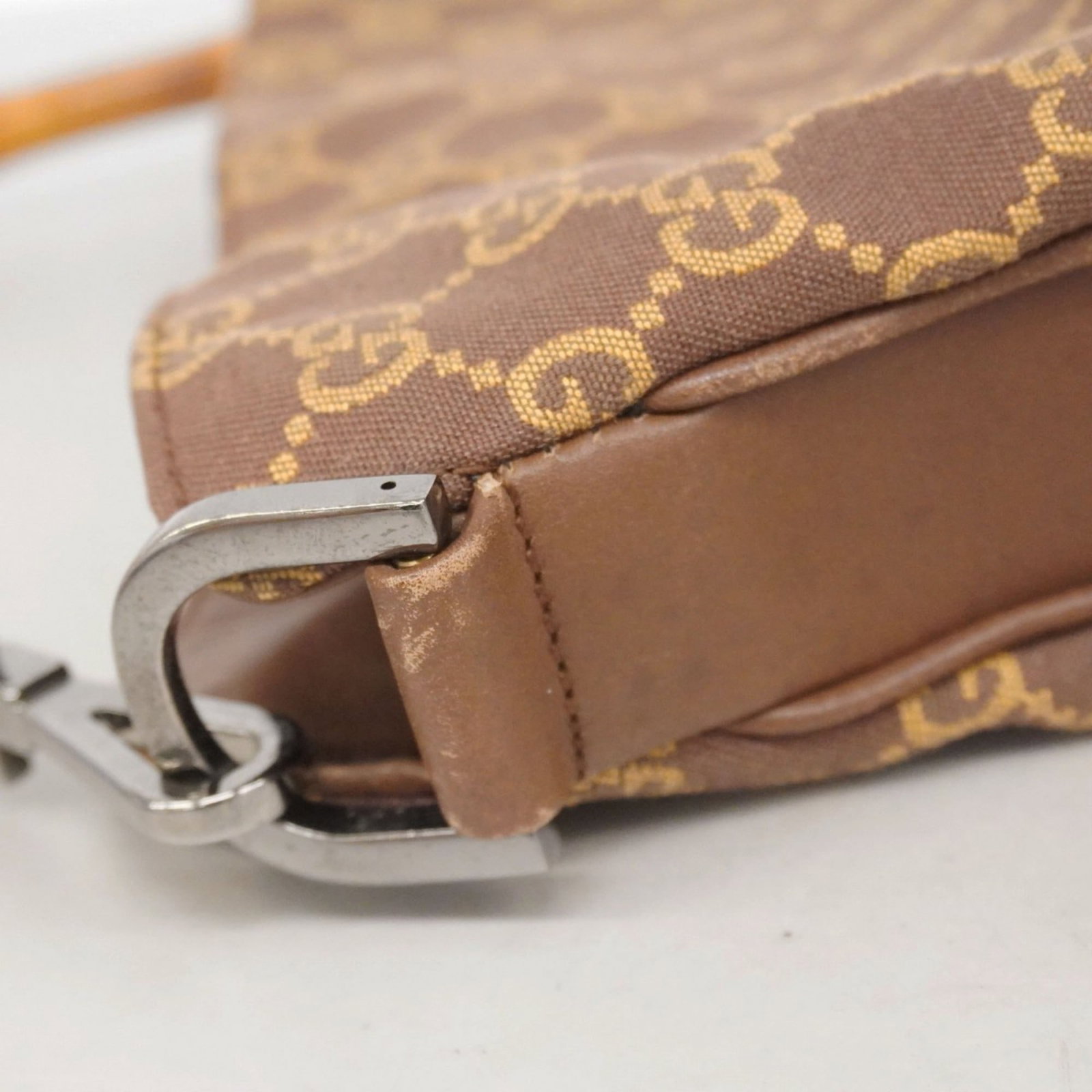 Canvas Gucci Handbag - 12