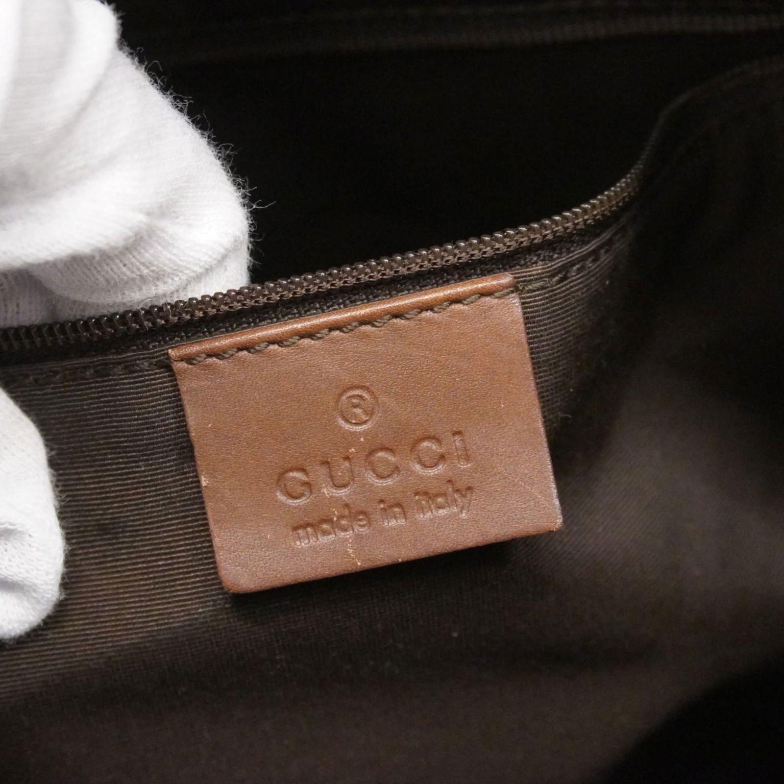 Canvas Gucci Handbag - 5