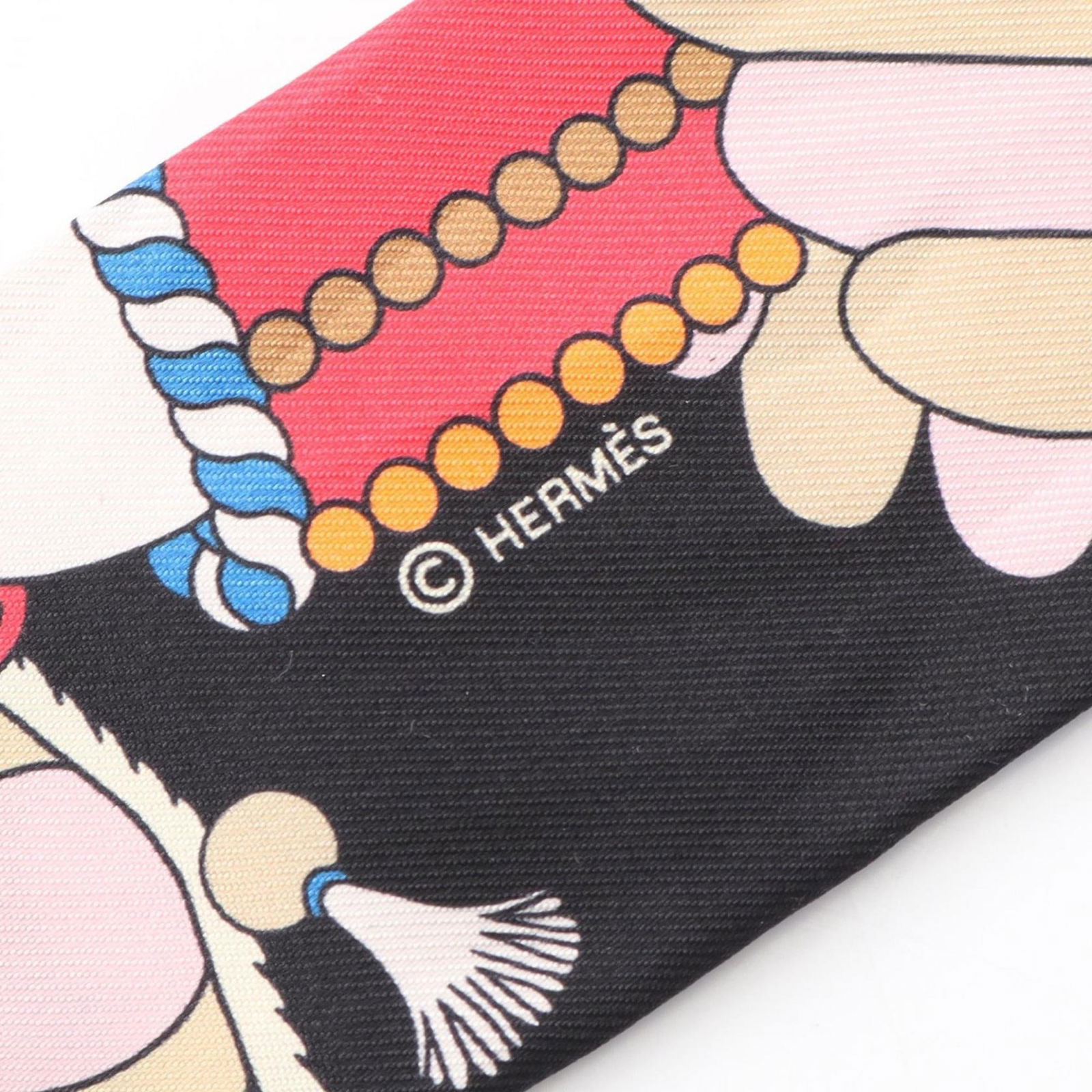 Silk Hermes Scarf - 4