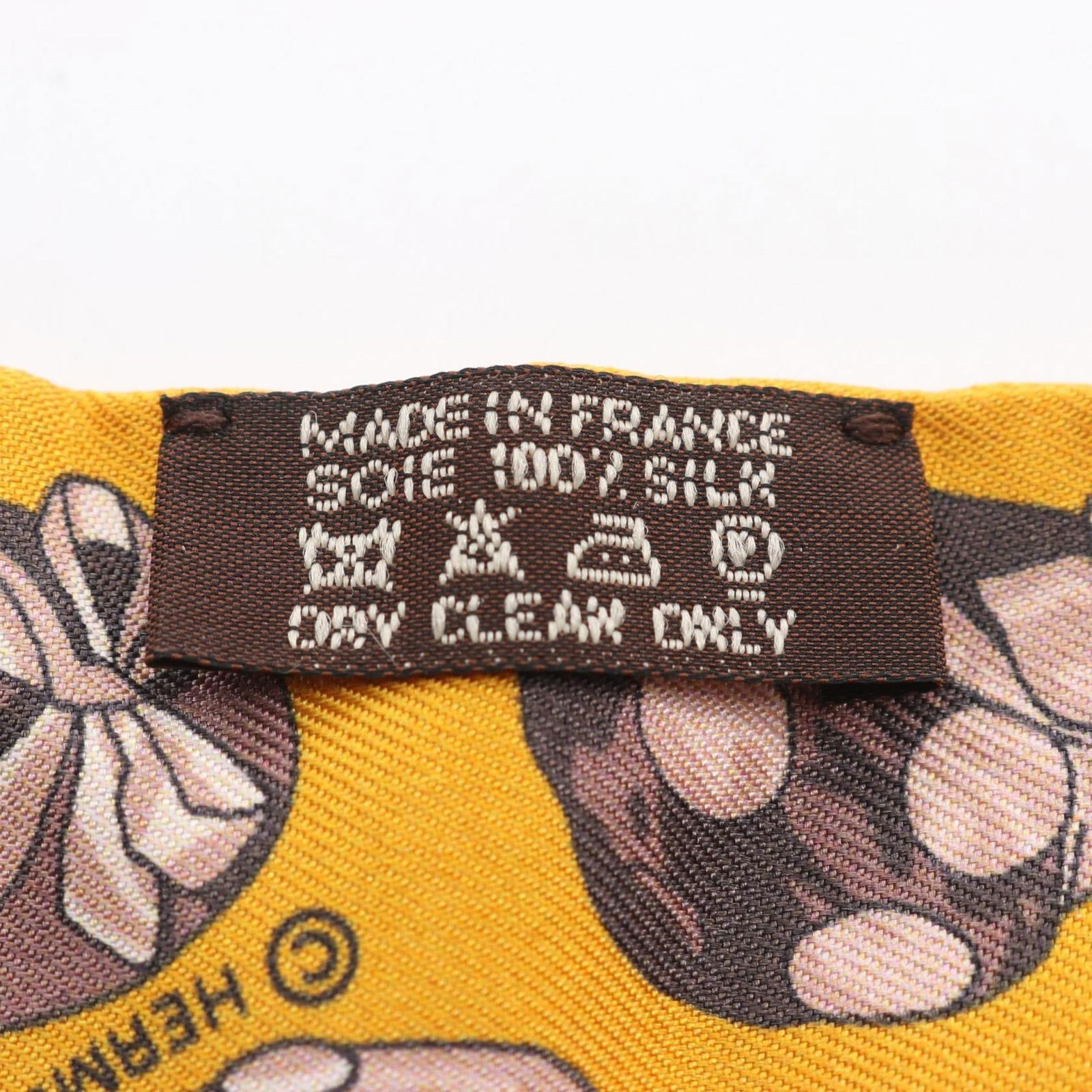 Silk Hermes Scarf - 5