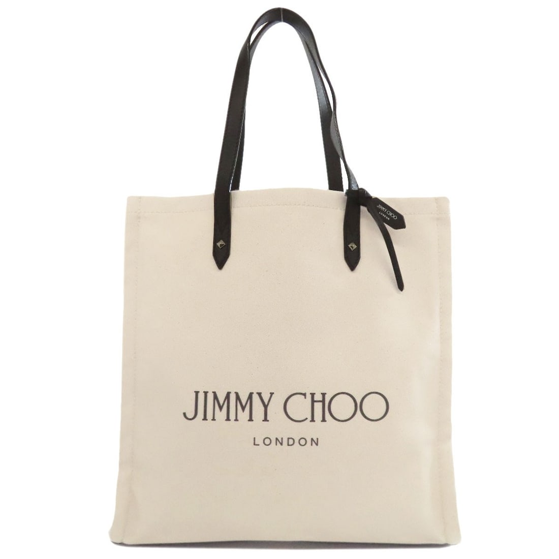 Canvas Jimmy Choo logo Tote Bag: Canvas Jimmy Choo logo Tote Bag This listing features Canvas Jimmy Choo logo Tote Bag. Item specifics are provided below. Item Specifics: Brand: Jimmy Choo Style: Tote Bag Exterior Material: Canvas Ex