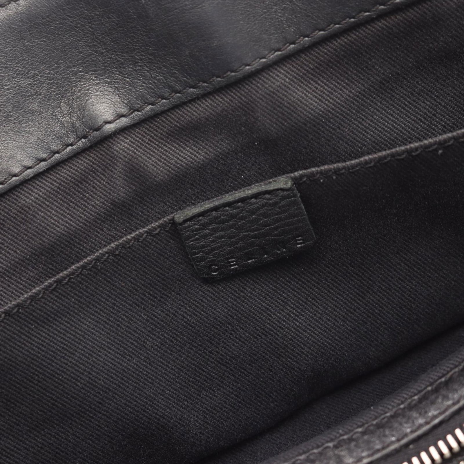 Leather Celine Handbag - 4