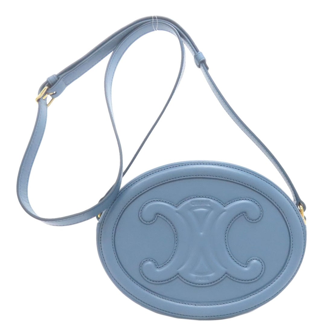 Calf CELINE Triomphe Shoulder Bag - 2