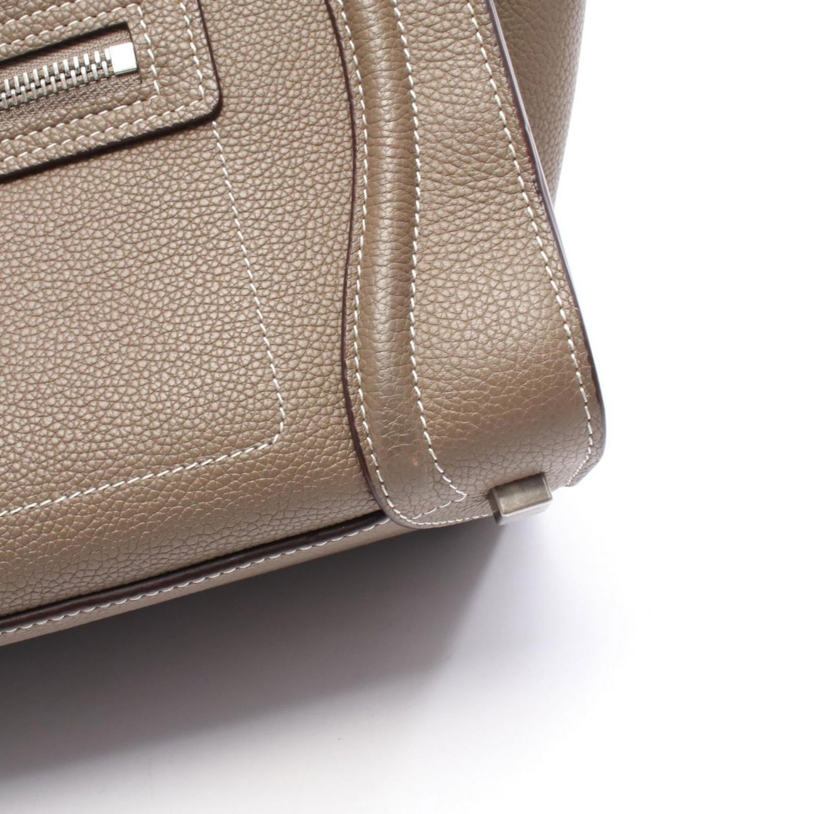 Leather Celine Handbag - 10